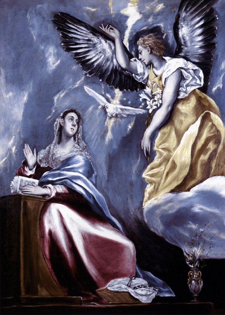753x1050 The Annunciation El Greco on USEUM