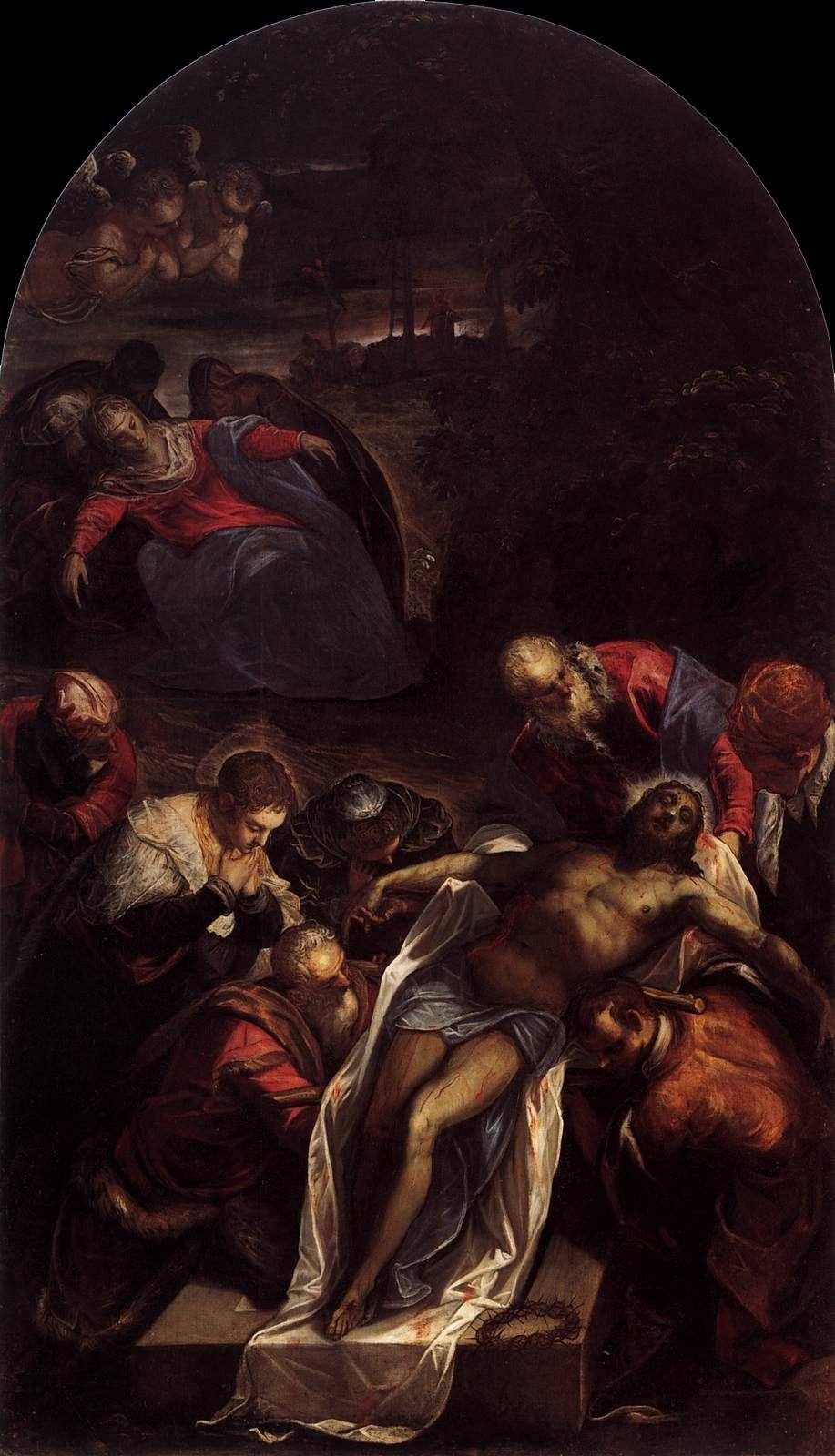 917x1600 Cave To Canvas, Tintoretto, Entombment, 1592 94. Arte Rinascimentale, Arte Religiosa, Dipingere Idee