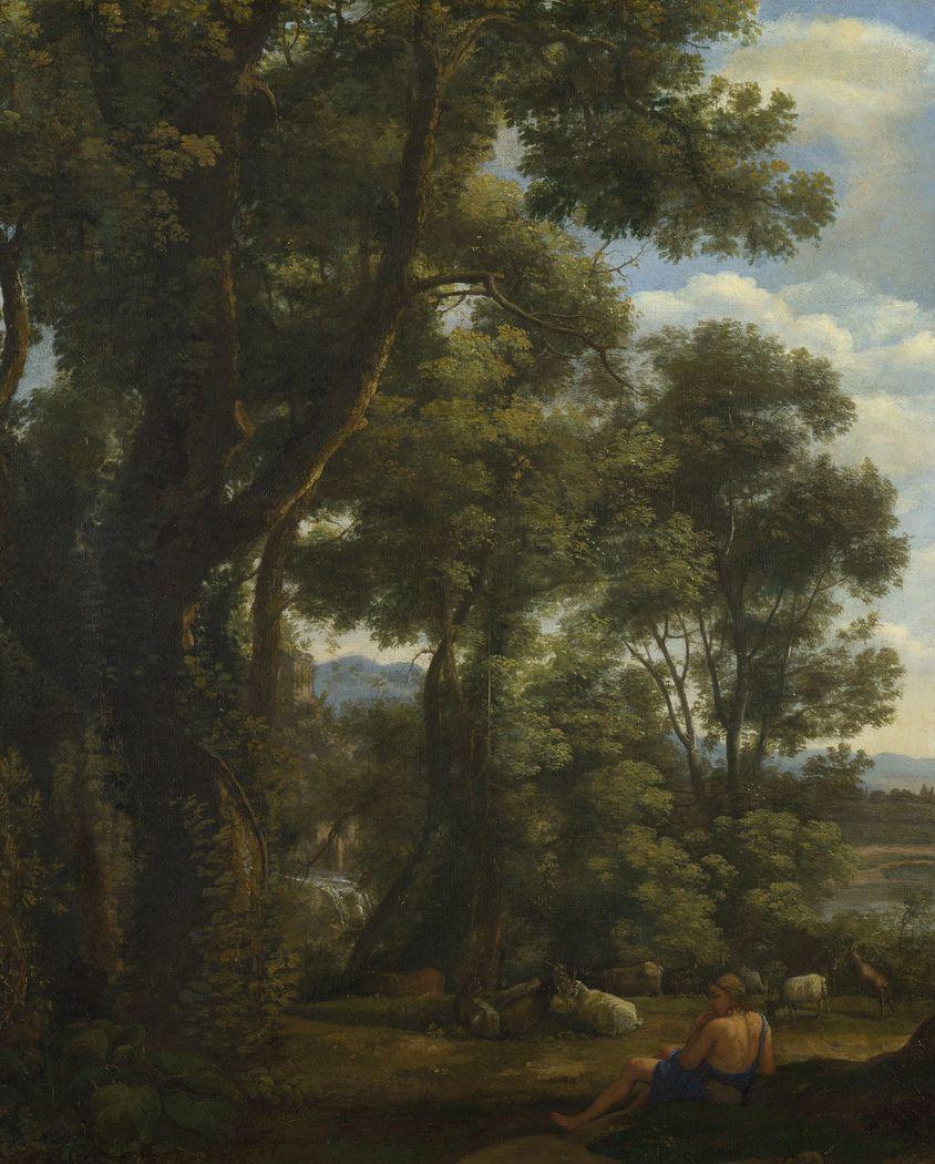 844x1050 Landscape with a Goatherd and Goats Claude Lorrain on USEUM