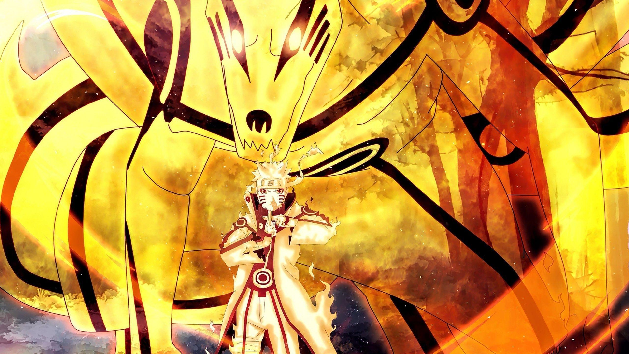 2560x1440 Naruto Sage Of Six Paths Wallpaper