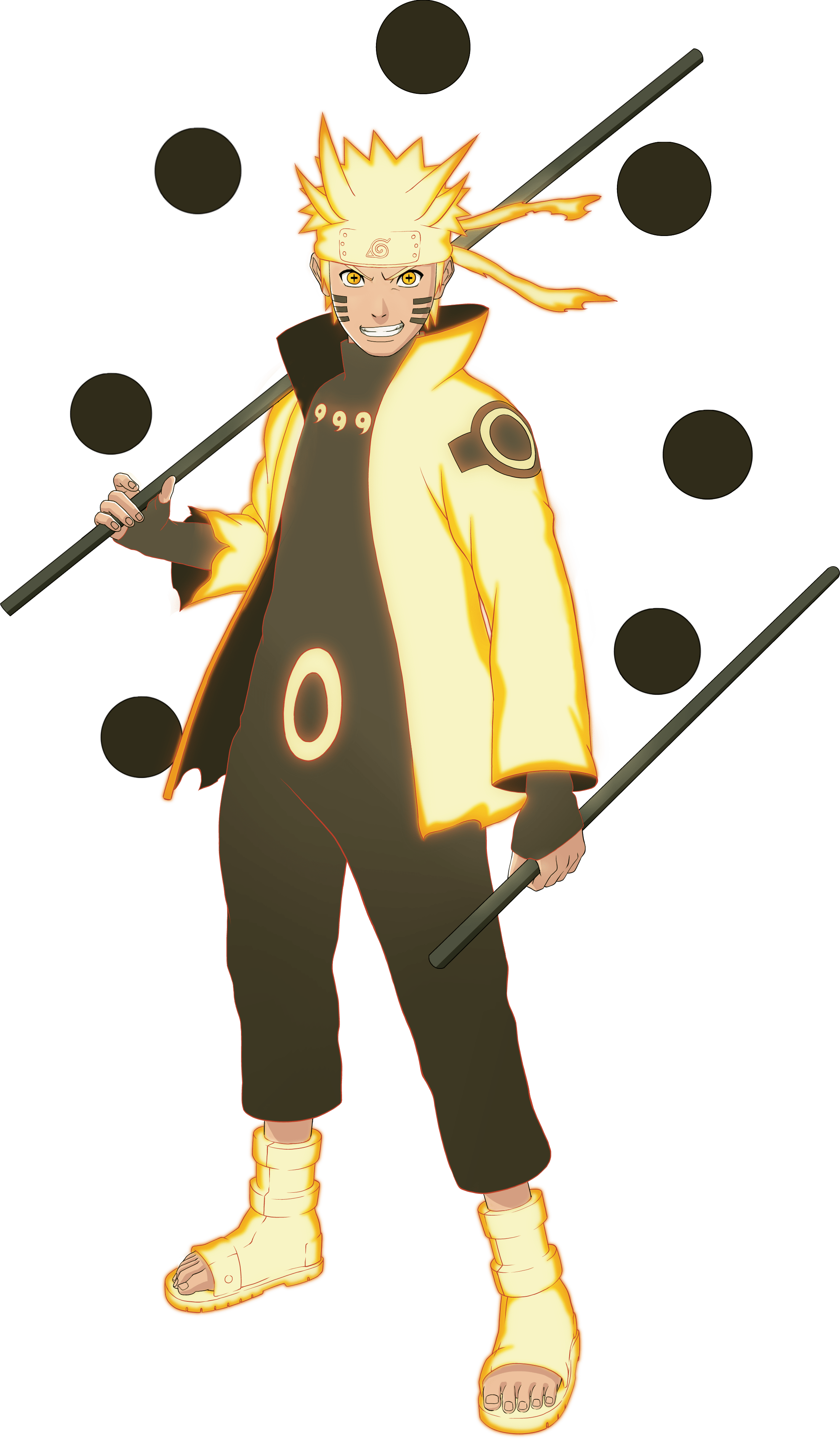2203x3774 Naruto Uzumaki Sage Of Six Paths