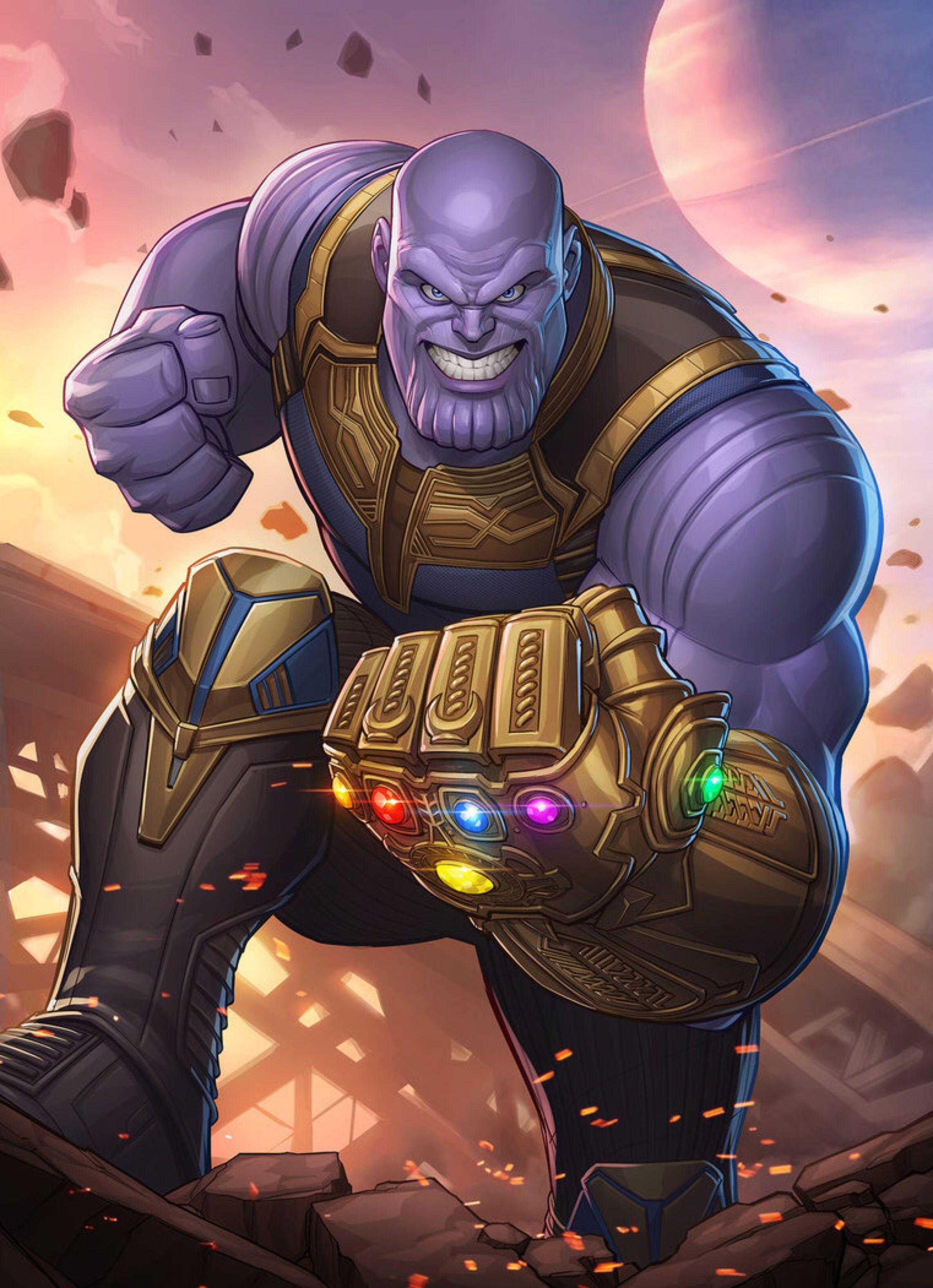 2283x3153 Thanos Endgame Wallpaper