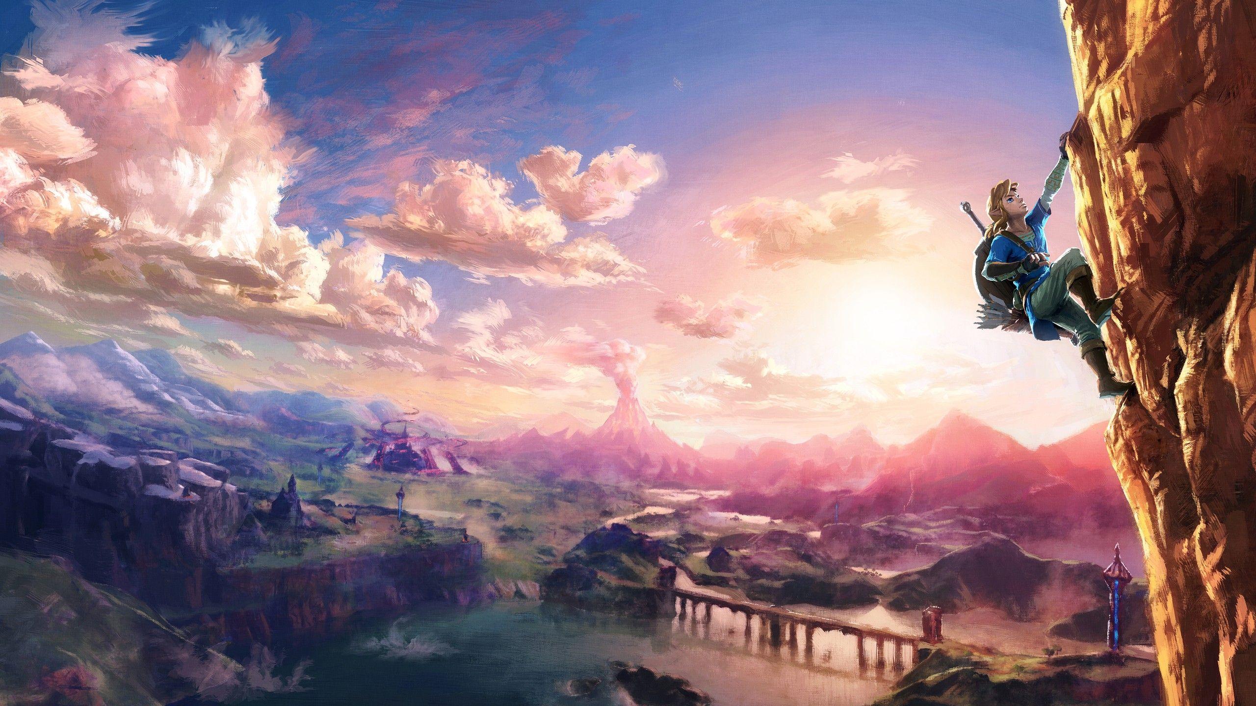 2560x1440 Truyền thuyết về Zelda Hơi thở Hoang dã [2560 X 1440] • R Hình nền.  Legend Of Zelda Breath, Zelda Wii, Legend Of Zelda