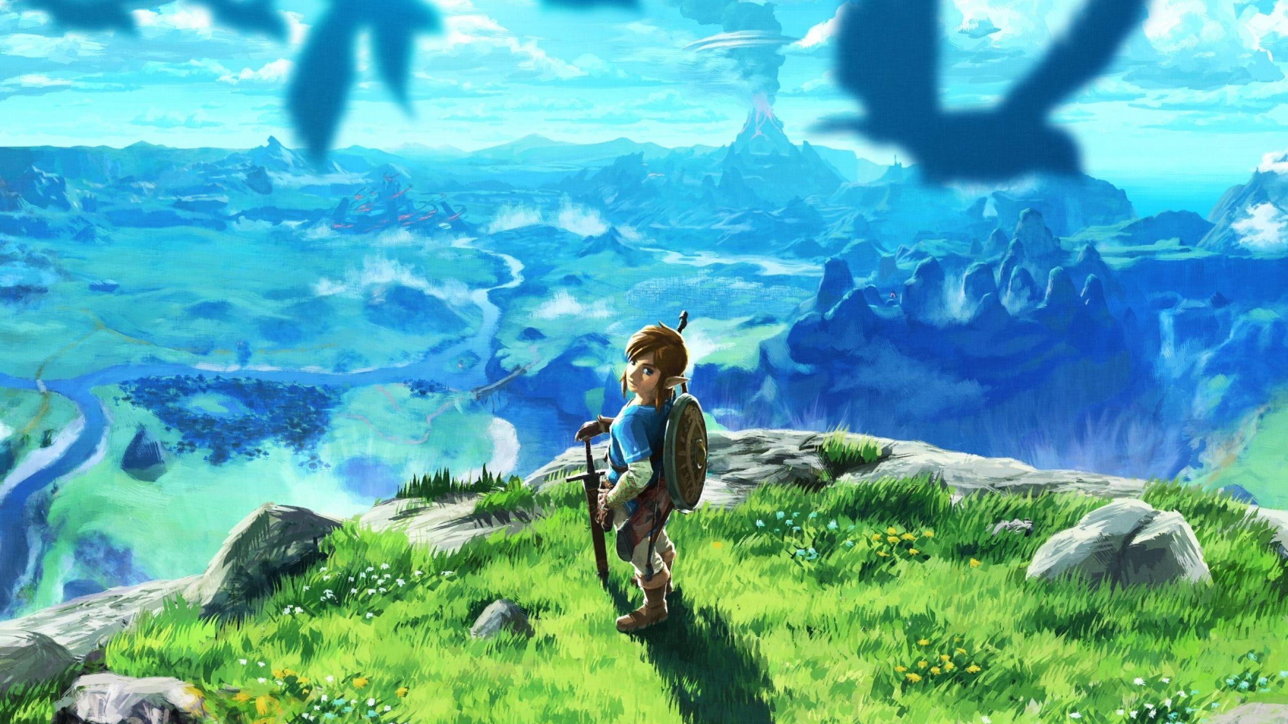 2560x1440 Huyền thoại của Zelda, Hơi thở của tự nhiên, NGHỆ THUẬT 1440P Độ phân giải Hình nền, Trò chơi HD Hình nền 4K, Hình ảnh, Hình ảnh và Nền