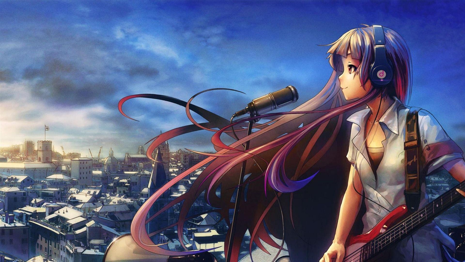 1920x1080 Beautiful Anime Music Wallpaper 42551 1920x1080 px