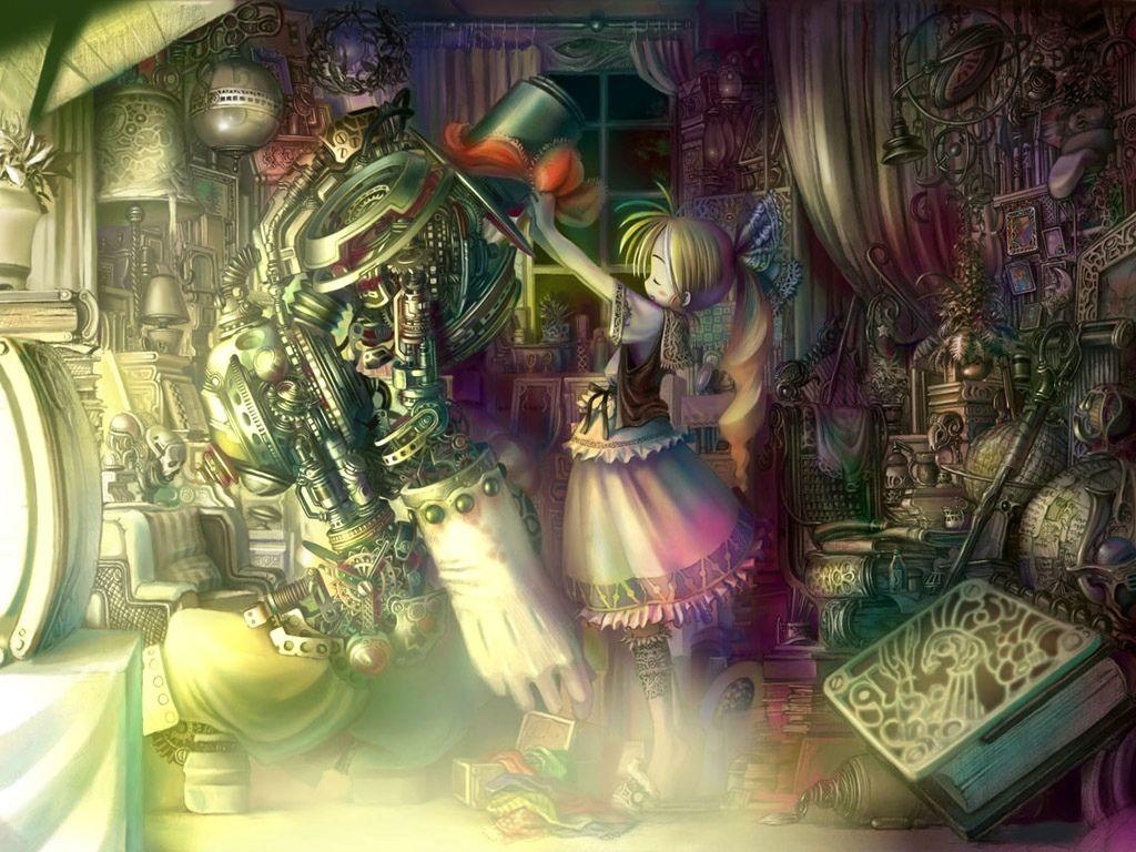 1024x768 Anime Characters : Beautiful Manga Anime Girls Wallpaper 1024x768