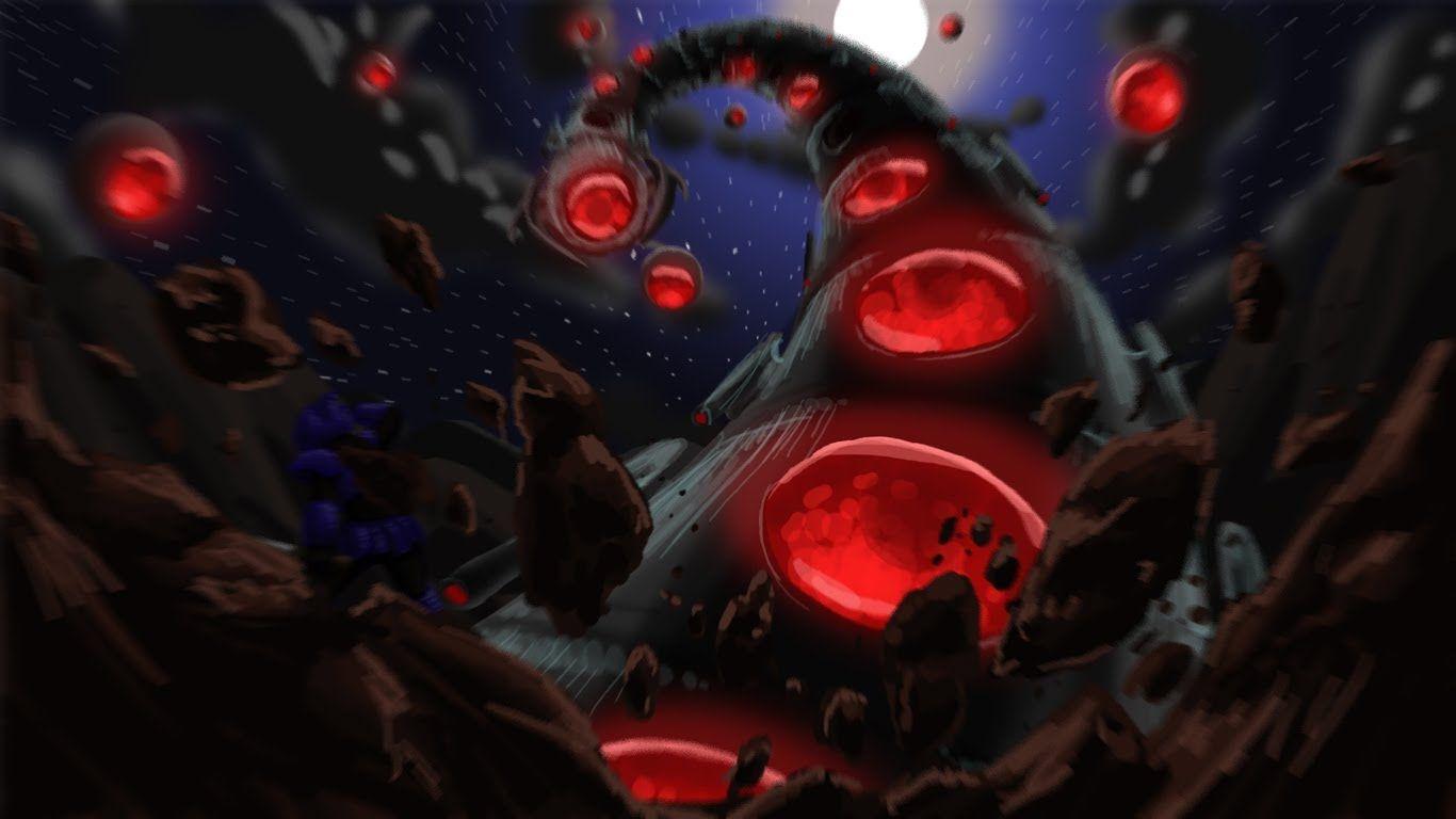 1366x768 Skeletron Prime Wallpaper. Terraria Skeletron Background, Skeletron Prime Wallpaper and Optimus Prime Wallpaper