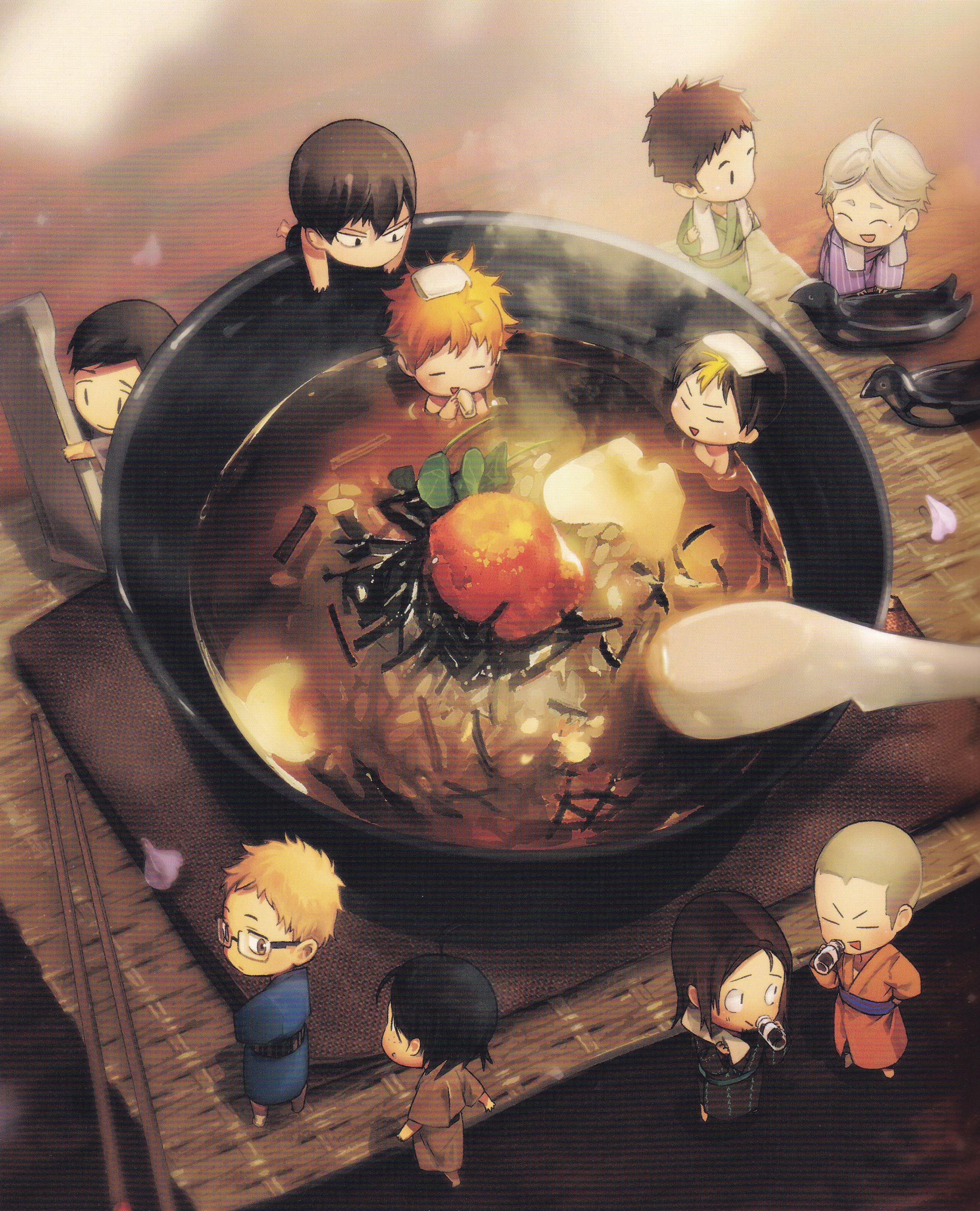 2380x2940 Haikyuu Food Illustration Book