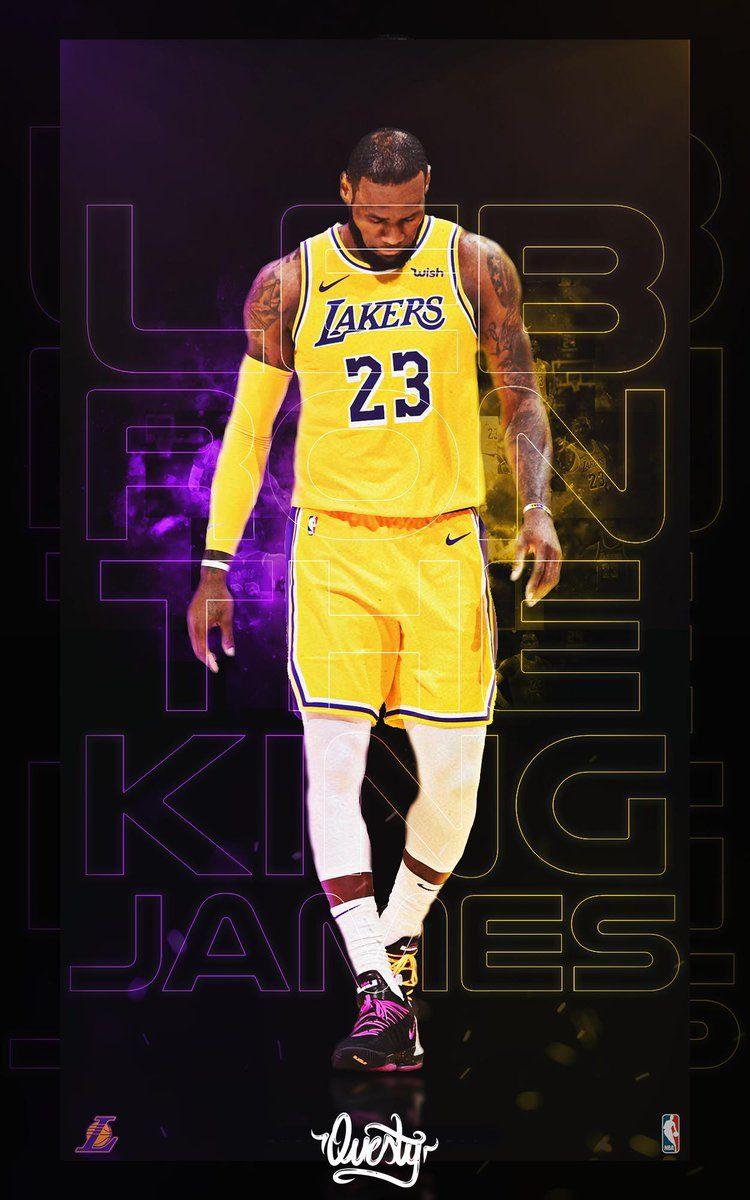 750x1200 King Lebron James Wallpaper