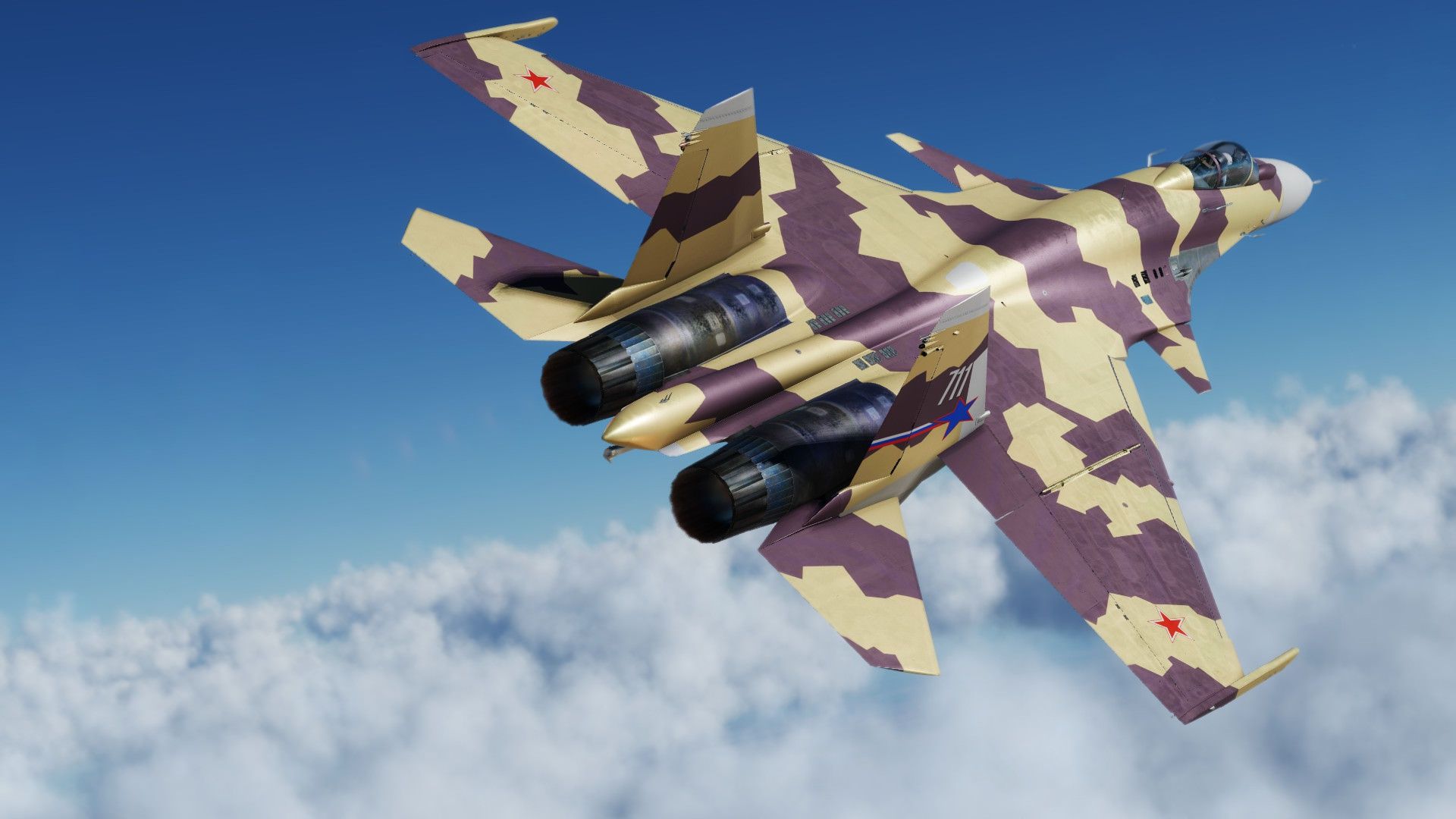 1920x1080 Wallpaper Fighter, Sukhoi, Su 37 For Mobile And Desktop, Section авиация, Resolution 1920x1080