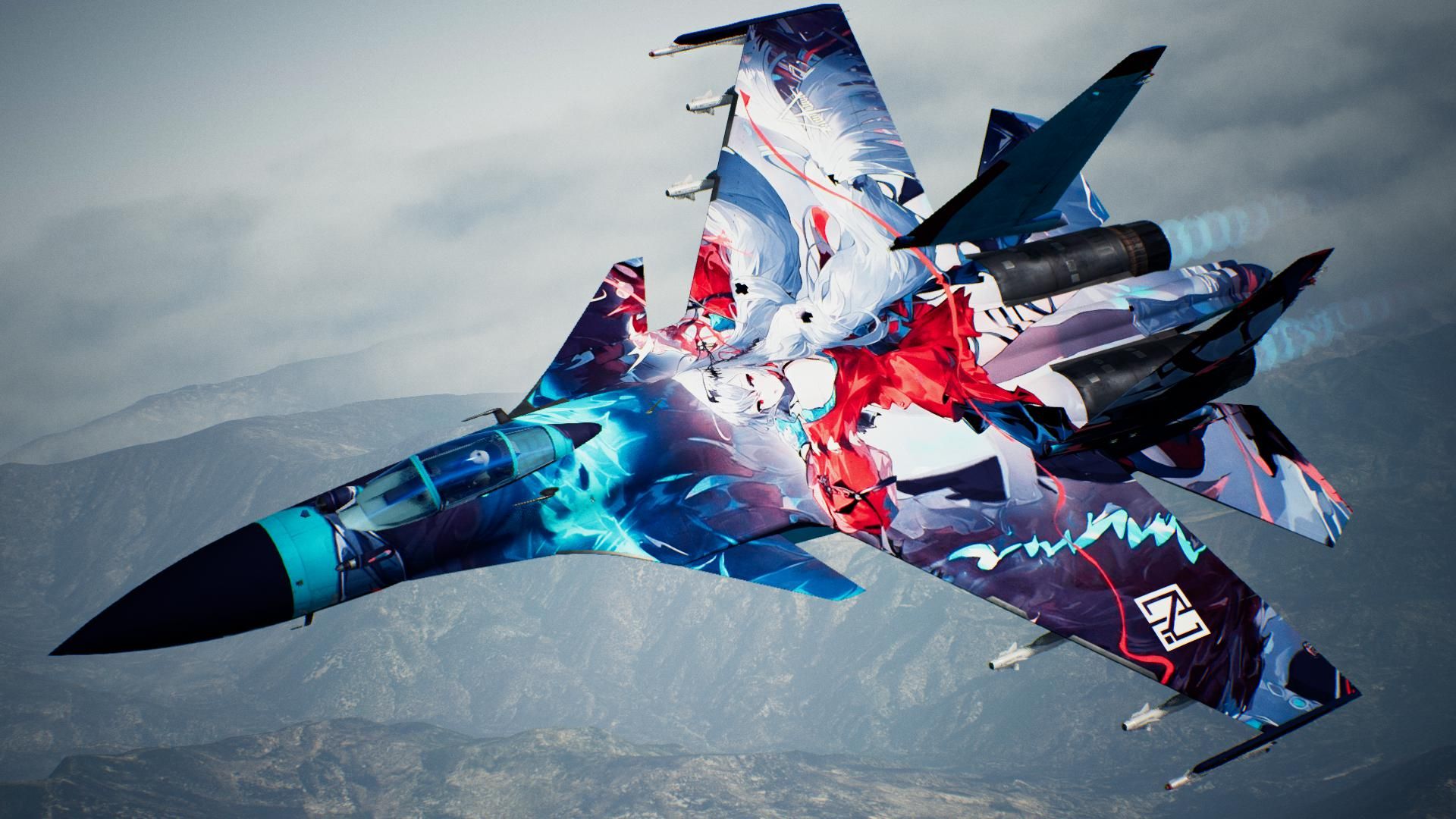 1920x1080 Skalter In A Su 37 (created By AnunaX And