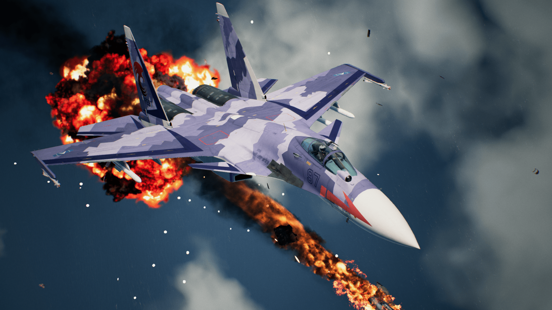 1920x1080 Su 37 Classic Scarface: Silver Edition Addon Combat 7: Skies Unknown