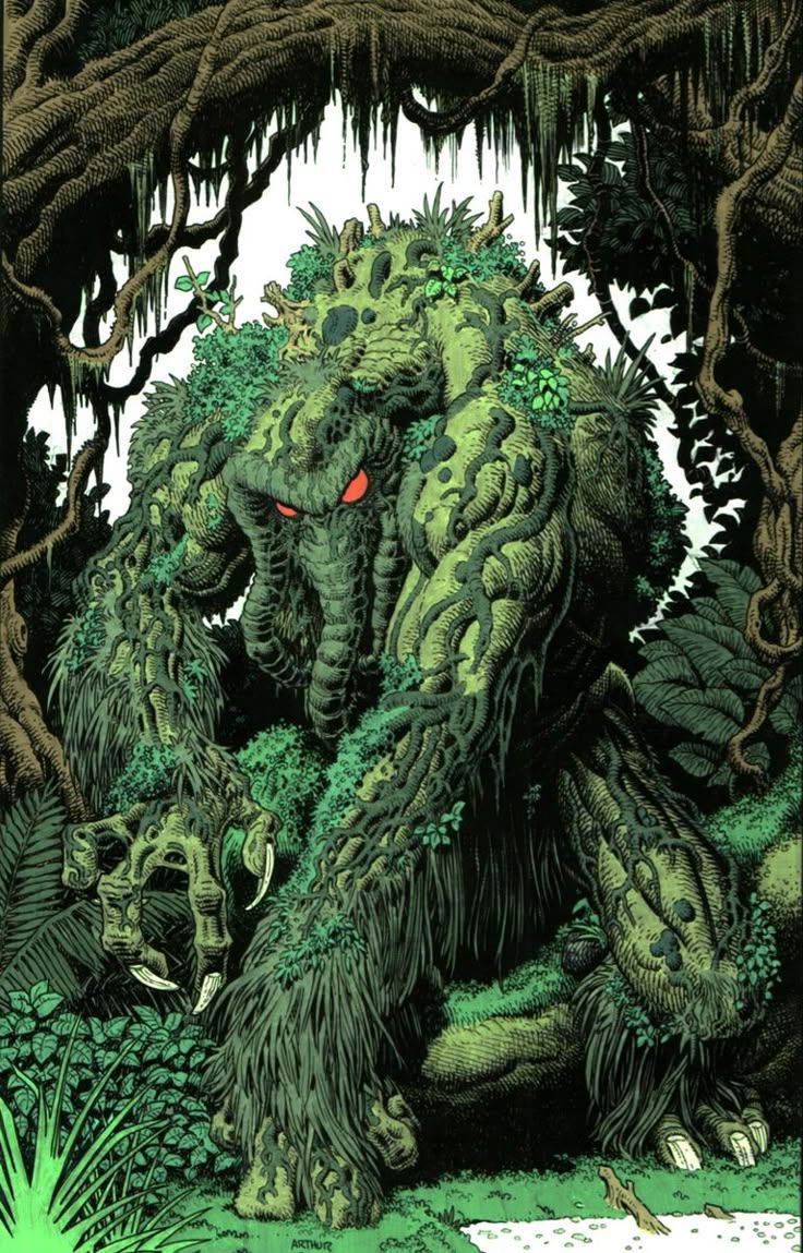 736x1149 Man Thing Arthur Adams