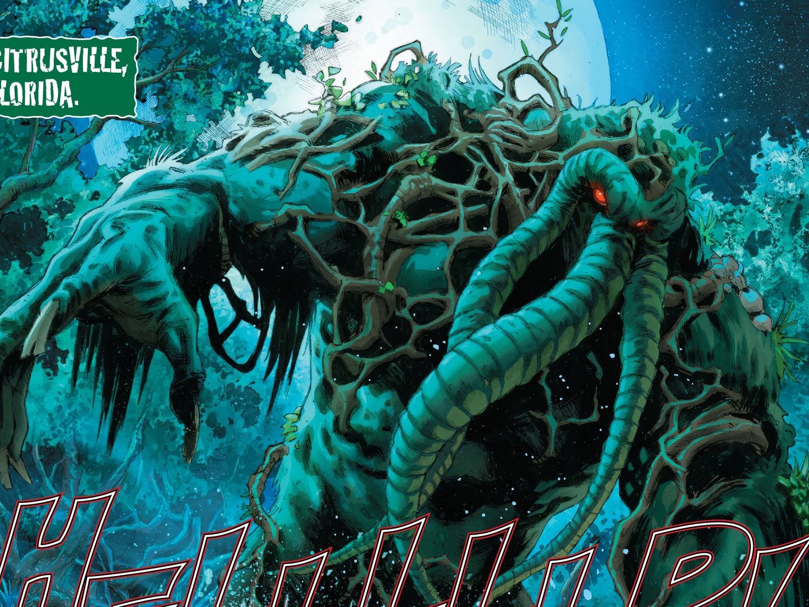 1600x1200 Marvel Comics Celebrates 50 Years Of The Swamp Creature Man Thing