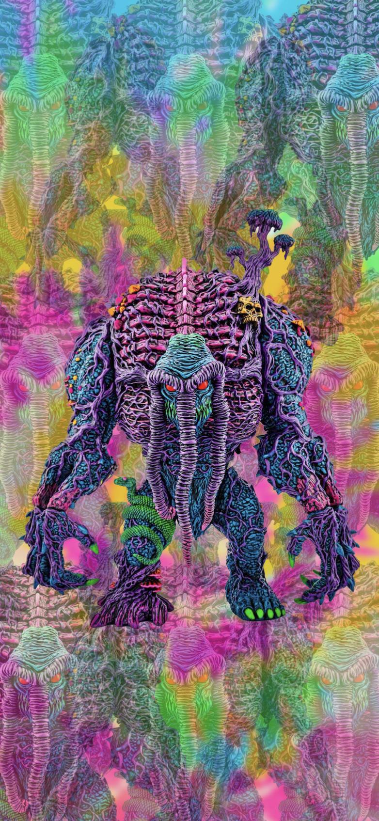 782x1694 Man Thing IPhone Wallpaper