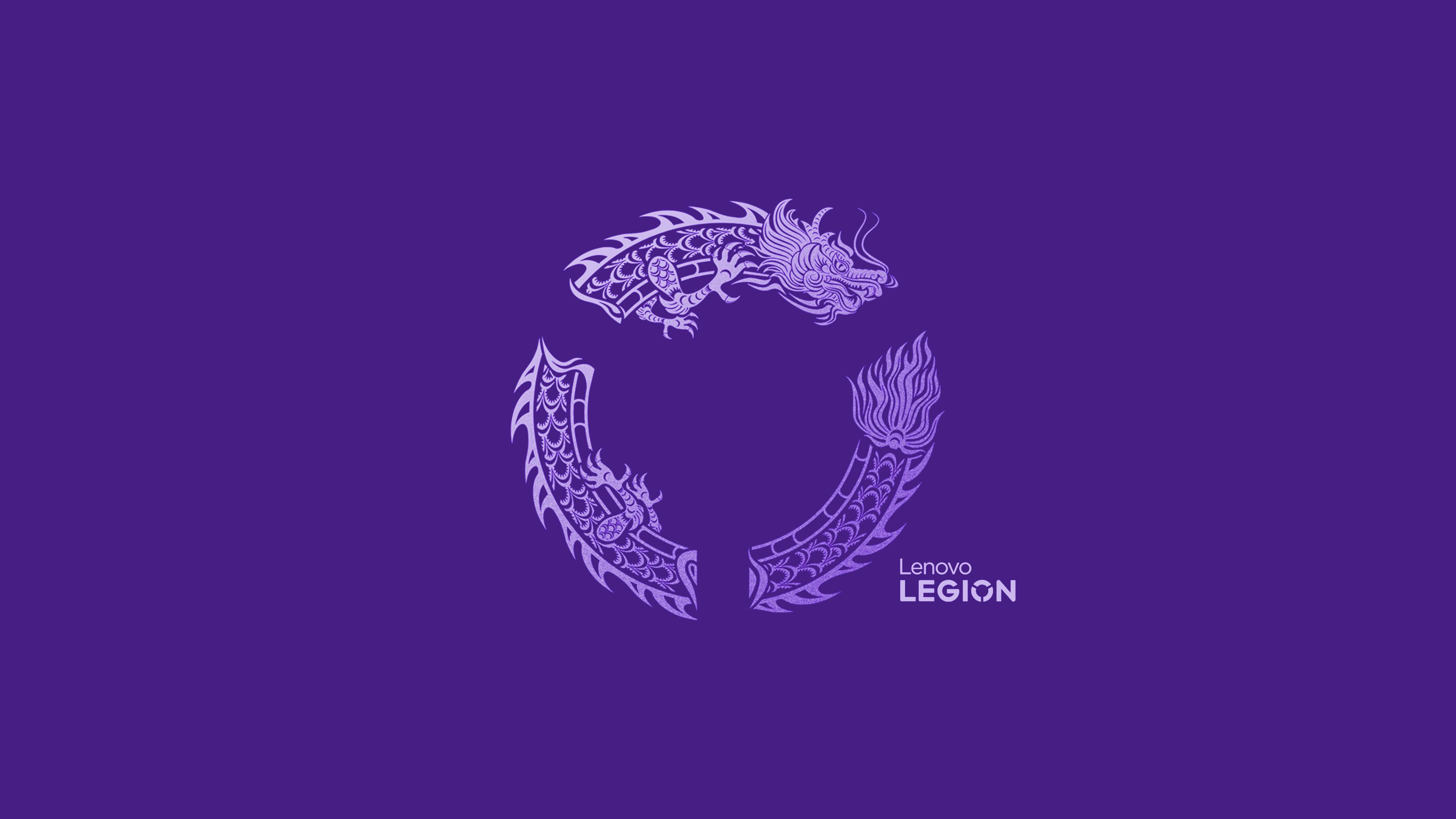 3840x2160 Cool Variants of Lenovo Legion Wallpaper