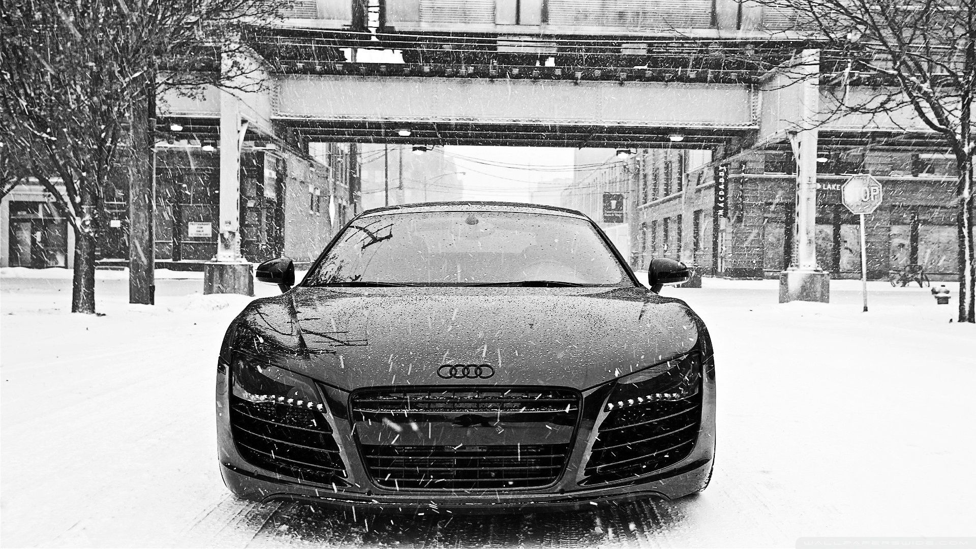 1920x1080 Wallpaper Audi R Audi, snow for mobile and desktop, section audi, resolution 1920x1080