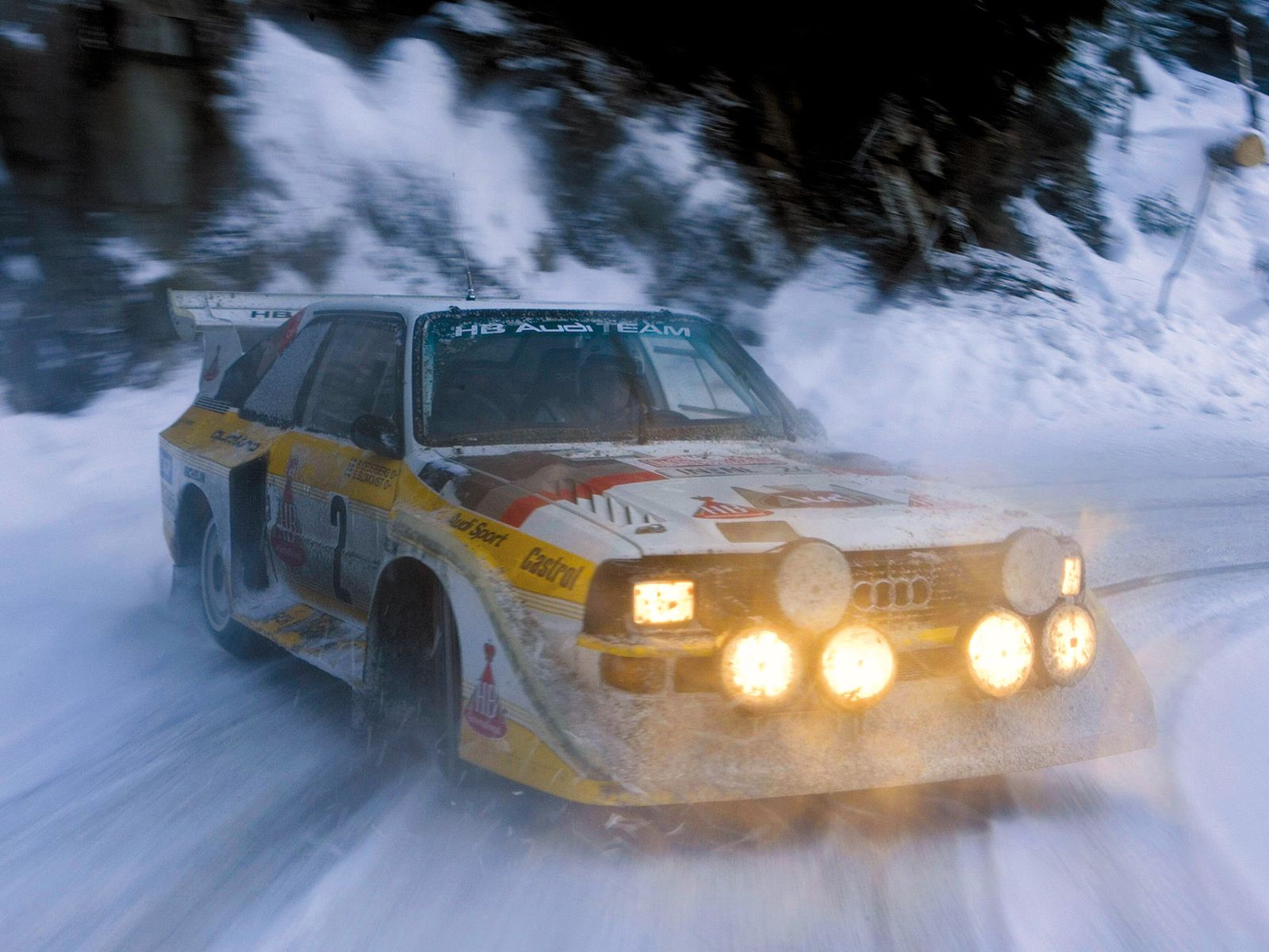 1600x1200 Audi, Sport, Quattro, S Group b, Rally, Race, Racing, Winter, Snow Wallpaper HD / Desktop and Mobile Background