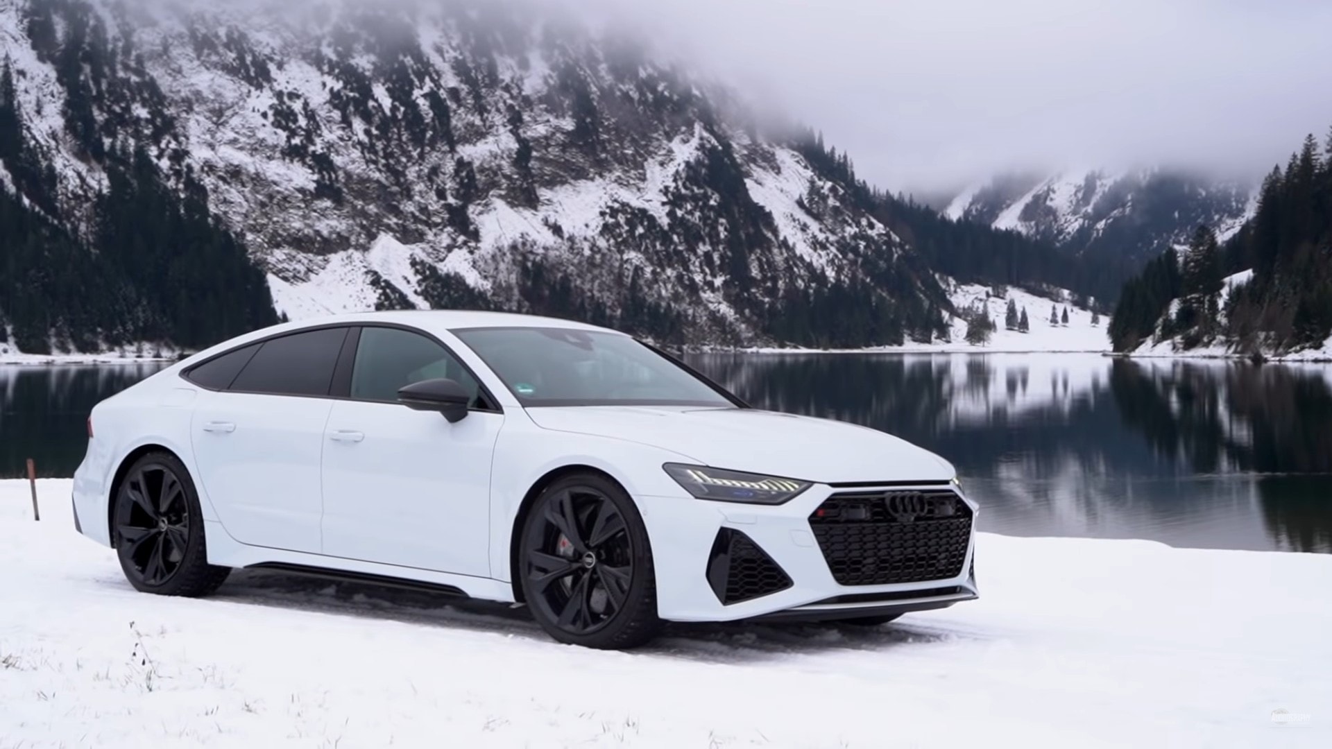 1920x1080 Watch Audi's 2021 RS7 Dance and Sing in the Winter Wonderland of Austria's Tyrol