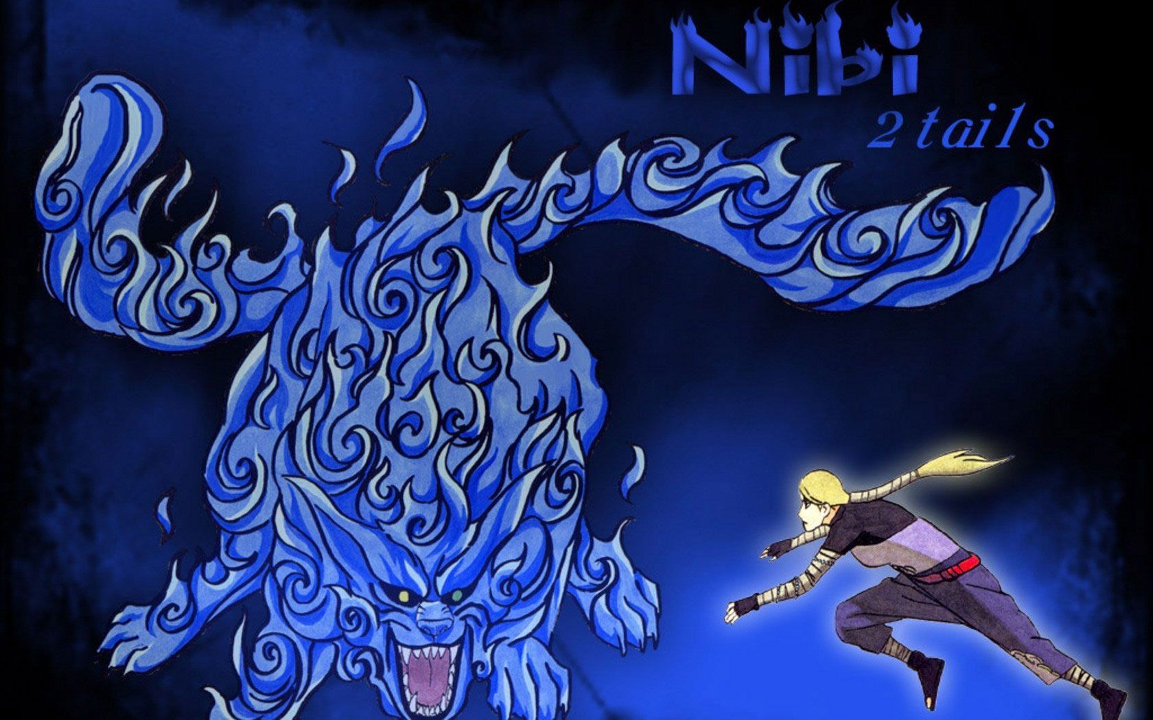 1680x1050 Two Tailed Beast Wallpaper