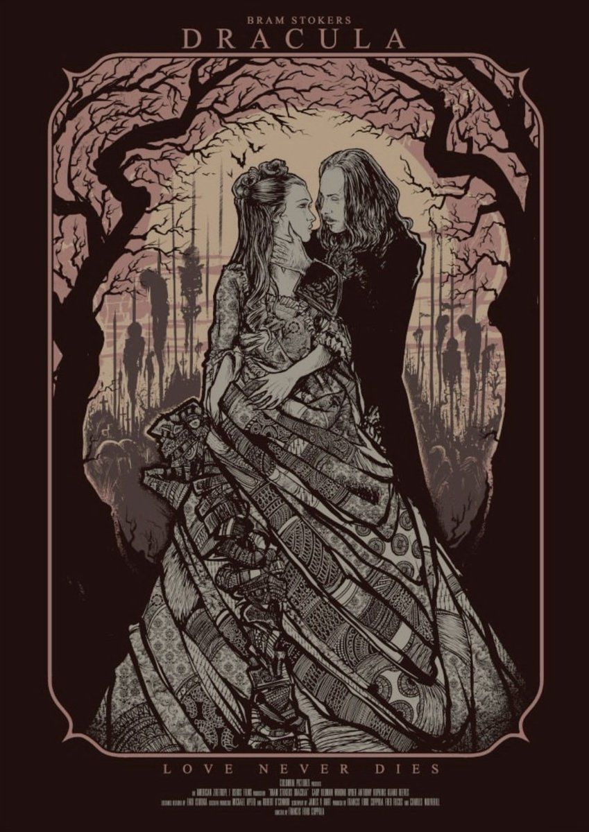 849x1200 Bram Stoker's Dracula (1992) Art