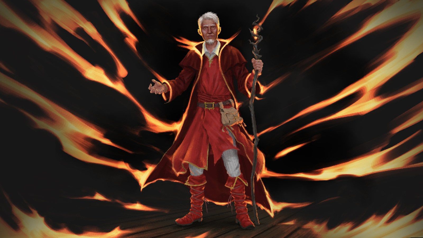 1600x900 ShatteredPD Teaser: New Mage Splash Art!