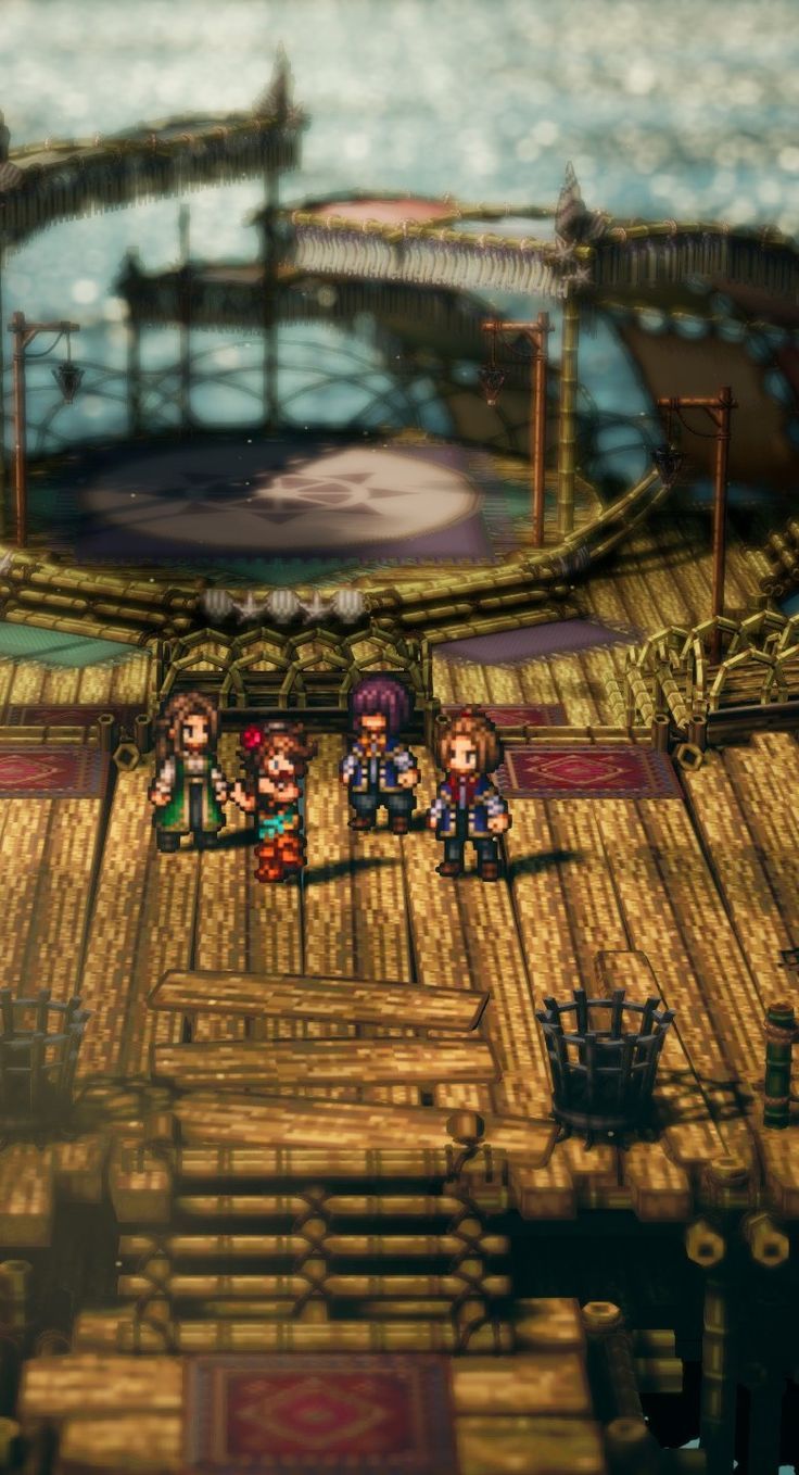 736x1358 Dungeon pixel art background 3D. Octopath traveler wallpaper, Chrono trigger background, Game art