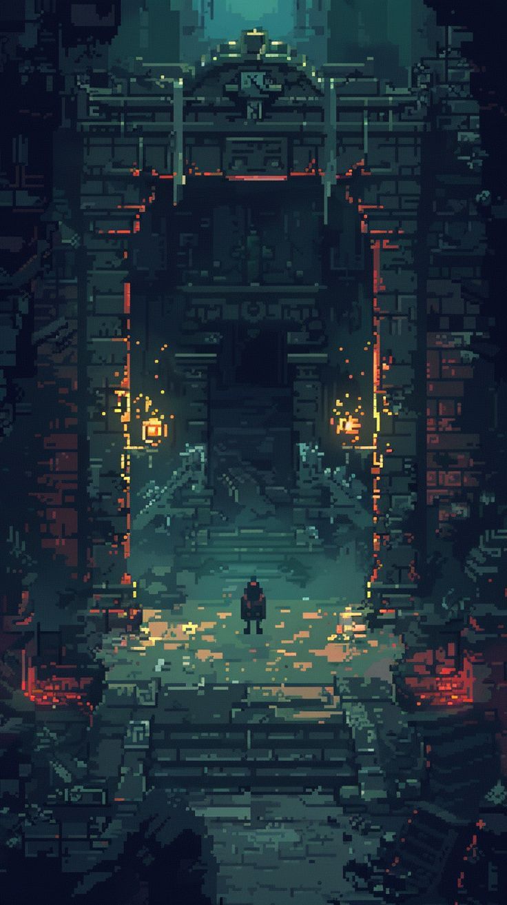 736x1313 Pixel Art Styles: The World of Pixels in 2024 84