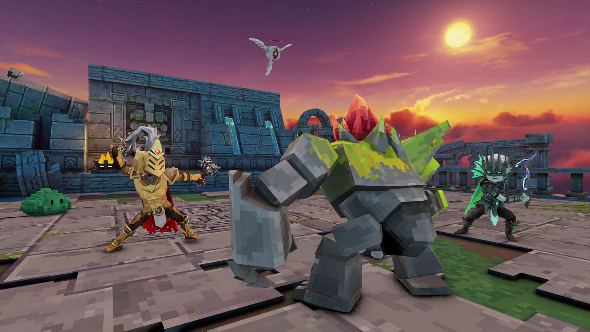 1920x1080 Pixel Dungeon VR Citadel Pack