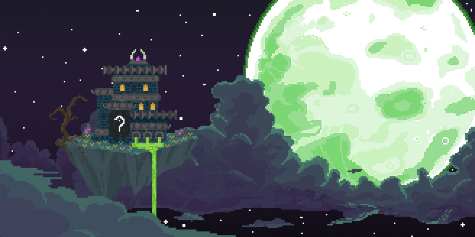 1920x960 Dungeon Box in Pixel Art