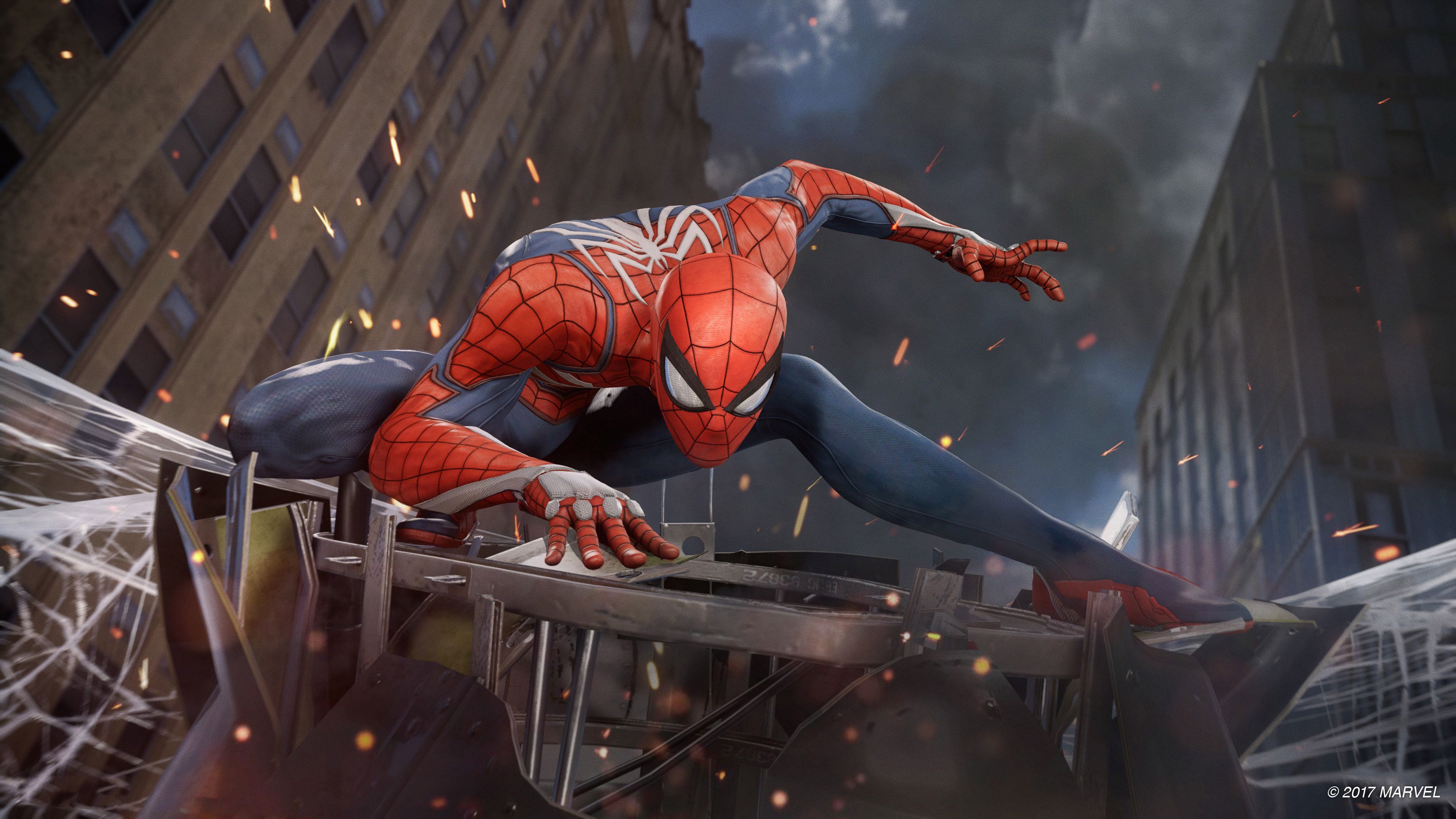 3840x2160 Desktop wallpaper: Spider Man, Video Game, Spider Man (Ps4) 4K free download for PC. 415801