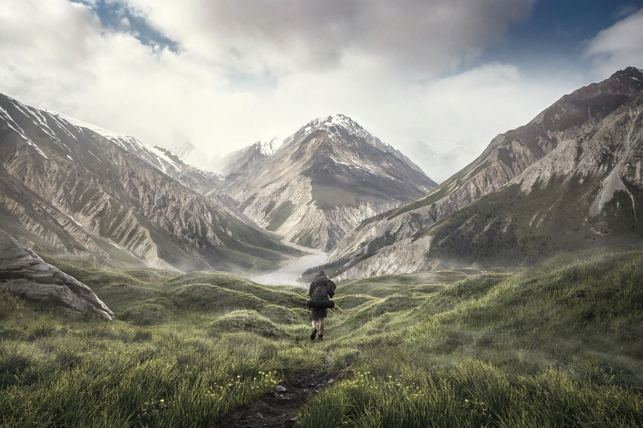 1280x853 Free Pendaki Gunung Kesepian & Nature Image