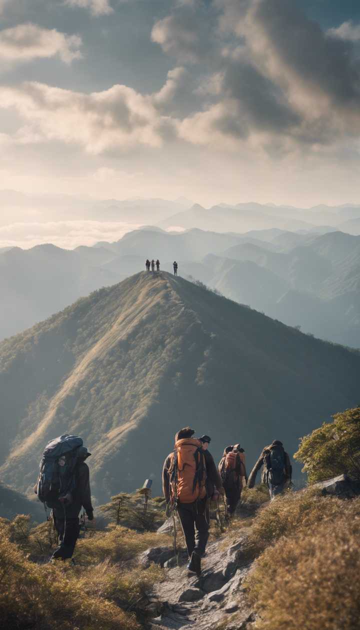720x1260 Para Pendaki Mencapai Puncak Gunung Terjal Di Jepang, Wajah Mereka Berseri Seri Penuh Kemenangan. Wallpaper [7be02d825e5c46f99814] Oleh Wallpaper HD