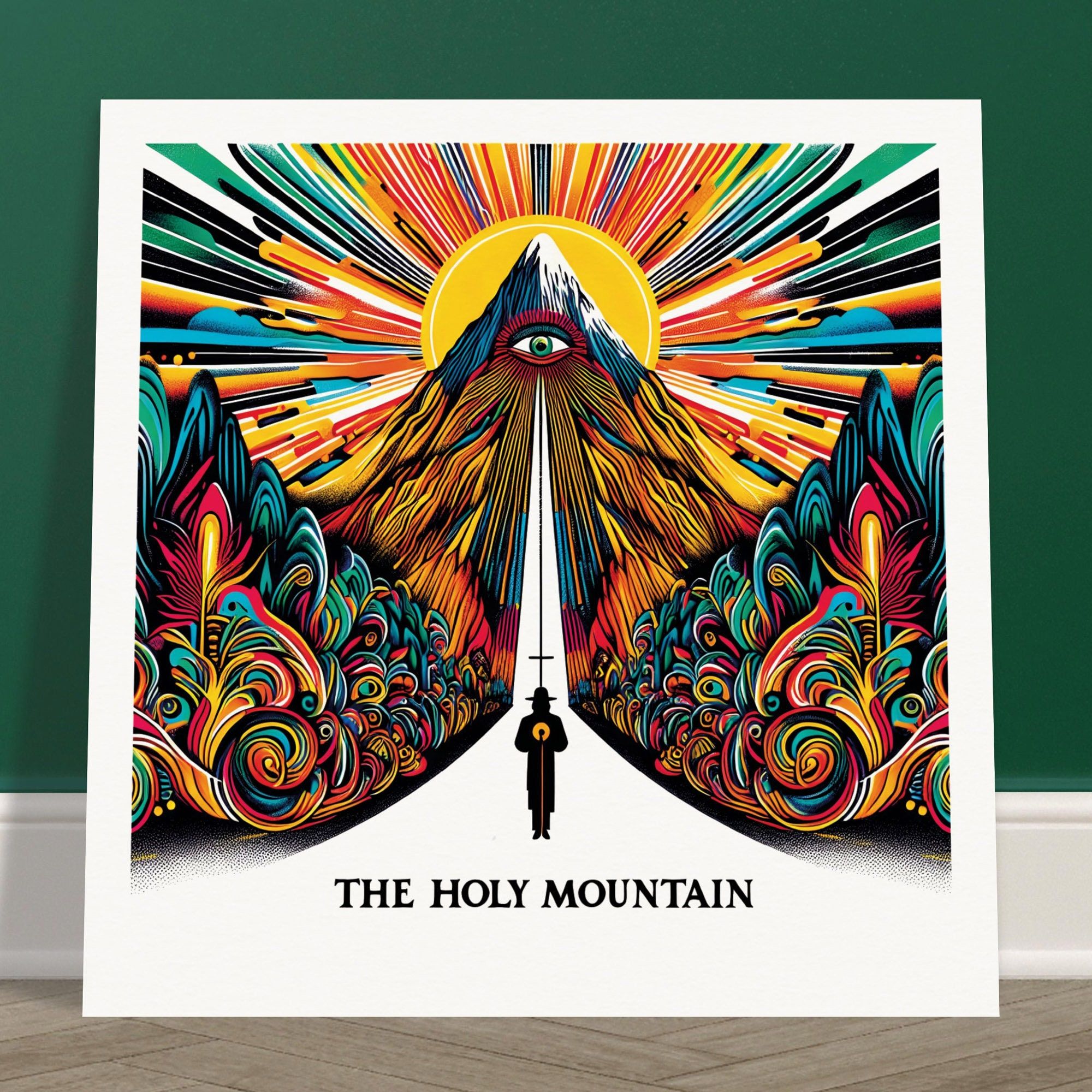 2000x2000 THE HOLY MOUNTAIN Art Print (3 Sizes) Alejandro Jodorowsky Psychedelic Art