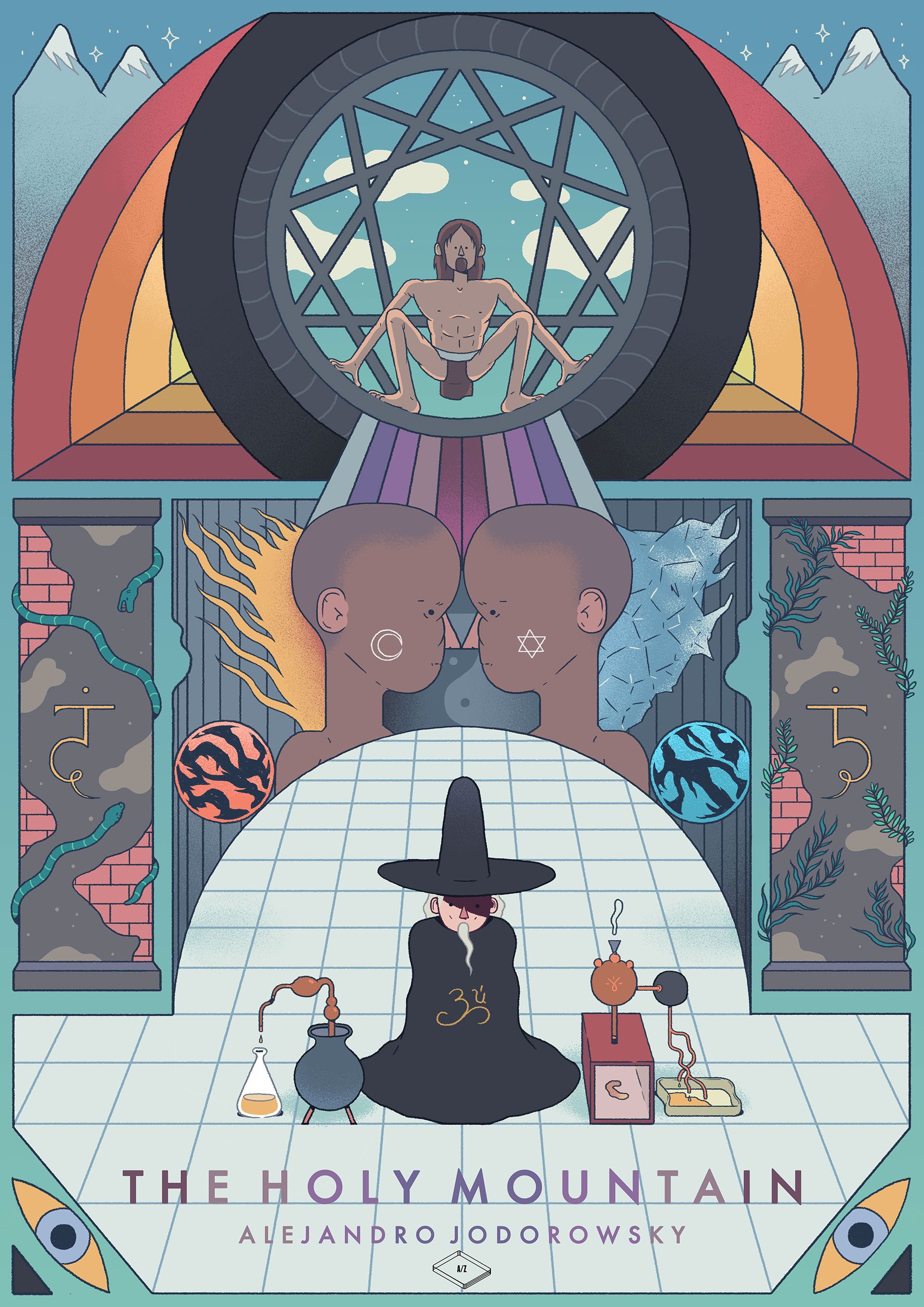 1920x2715 The Holy Mountain (3). Image - Behance