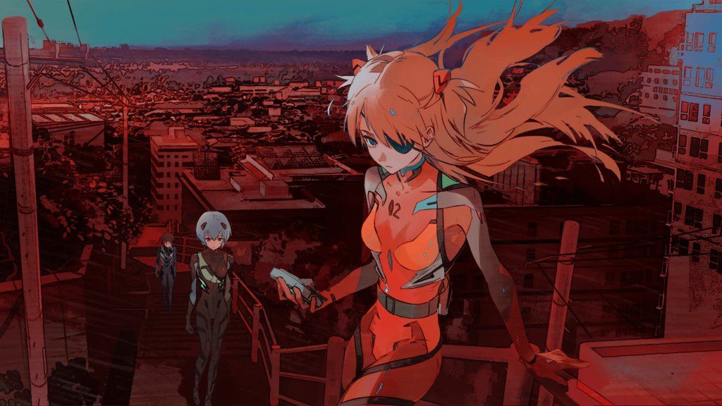 1024x576 Field Research [Evangelion] (2560x1440) (3840x1600) Post: #wallpaper #anime #animewallpaper