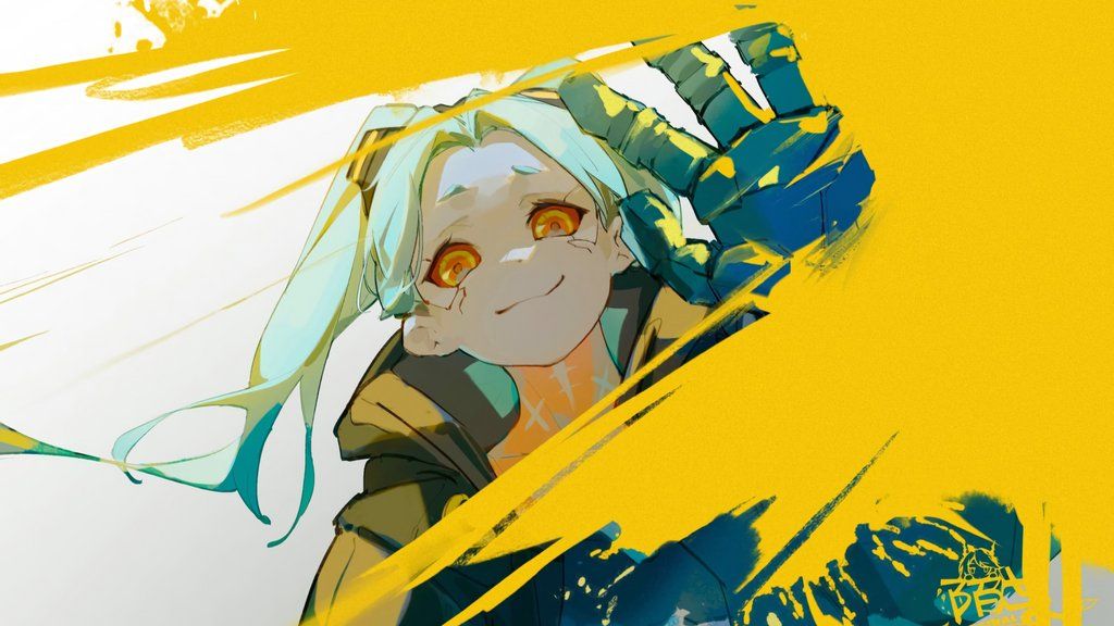 1024x576 Rebecca [Cyberpunk Edgerunners] (3840x2160) Post: # wallpaper #anime #animewallpaper