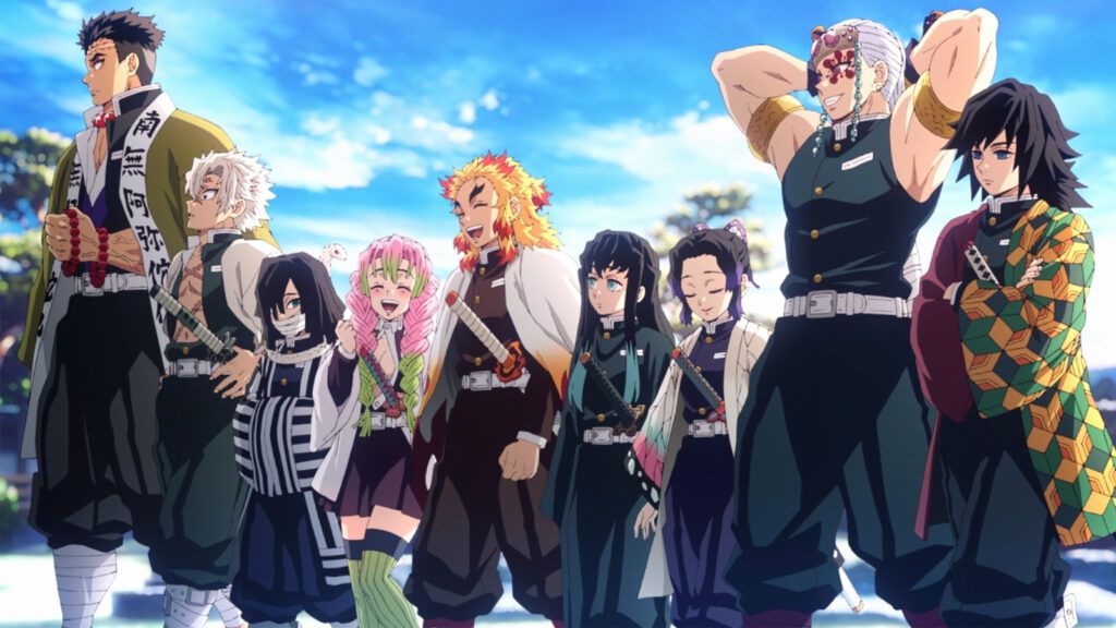 1024x576 Demon Slayer wallpaper: HD official art for phone and PC