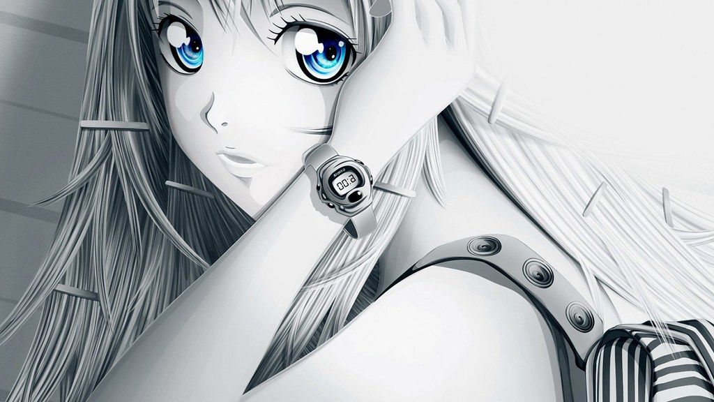1024x576 Pretty Anime Girl HD Wallpaper HD Wallpaper