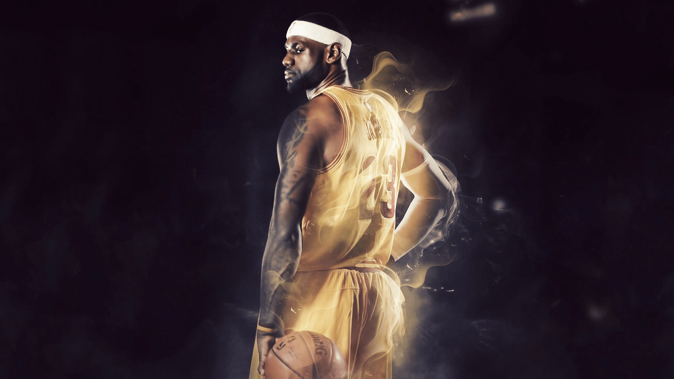 2560x1440 Lebron James Cleveland Wallpaper HD Free download
