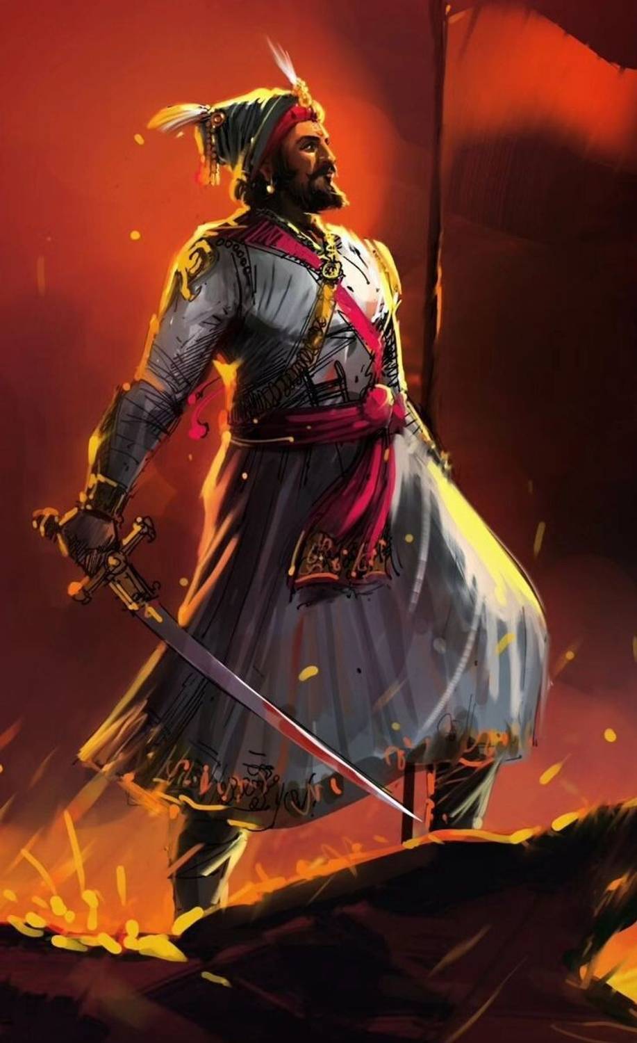 917x1500 Khetal 16.5 inch Chhatrapati shivaji maharaj A3 size non tearable sticker Self Adhesive Sticker Price in India Khetal 16.5 inch Chhatrapati shivaji maharaj A3 size non tearable sticker Self Adhesive