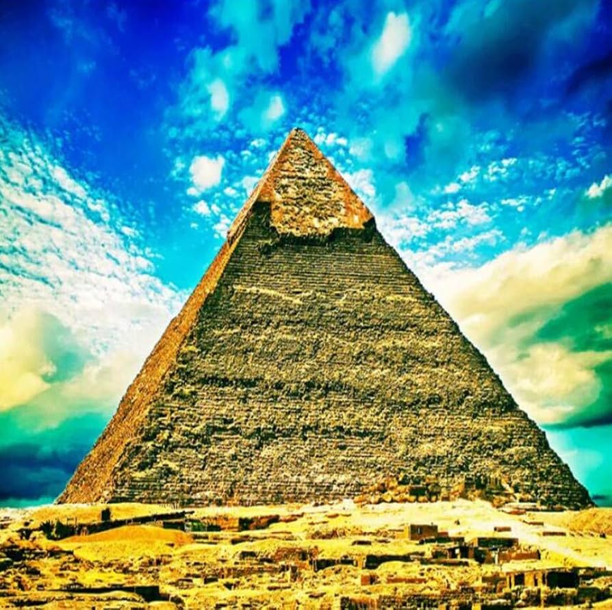 894x891 Custom 3D Wallpaper Egypt Khufu Pyramid HD Wall Picture TV Background Living Room Bedroom Wall Decoration : Amazon.de: DIY & Tools
