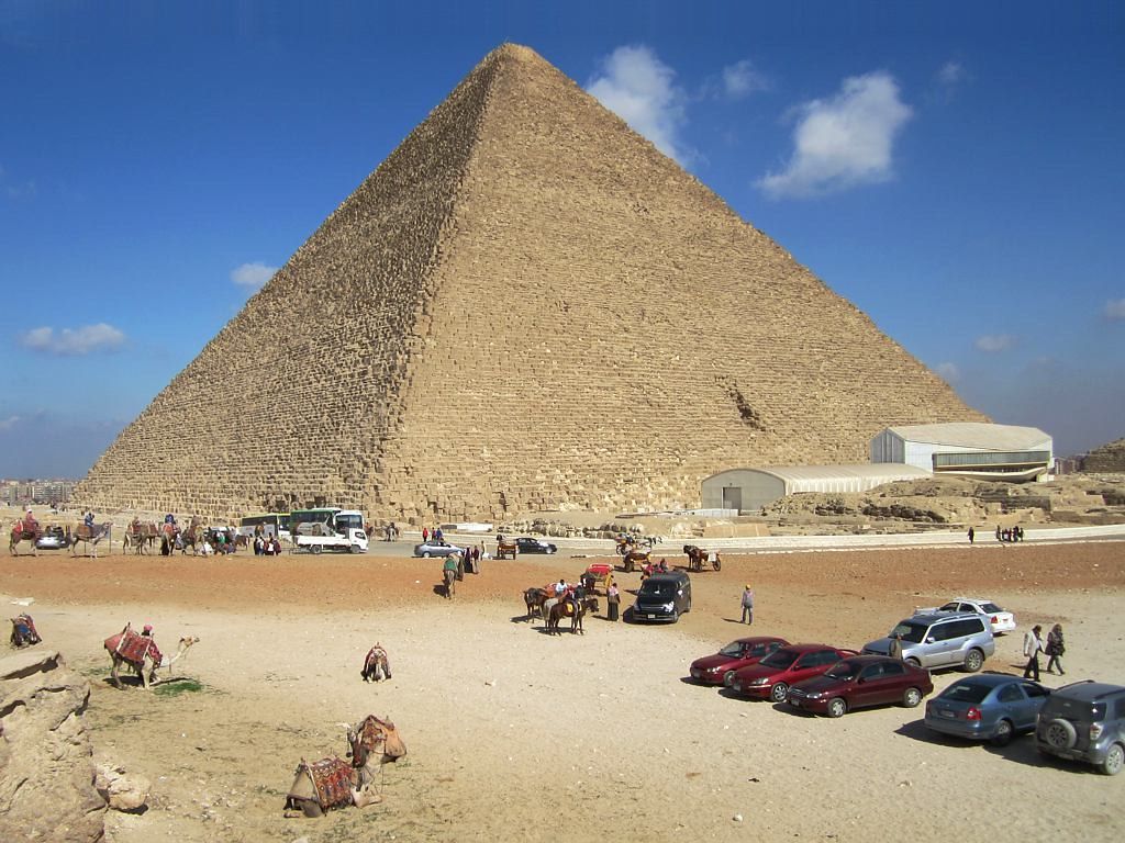1024x768 Great Pyramid of Khufu. The Great Pyramid of Khufu 2570 BC