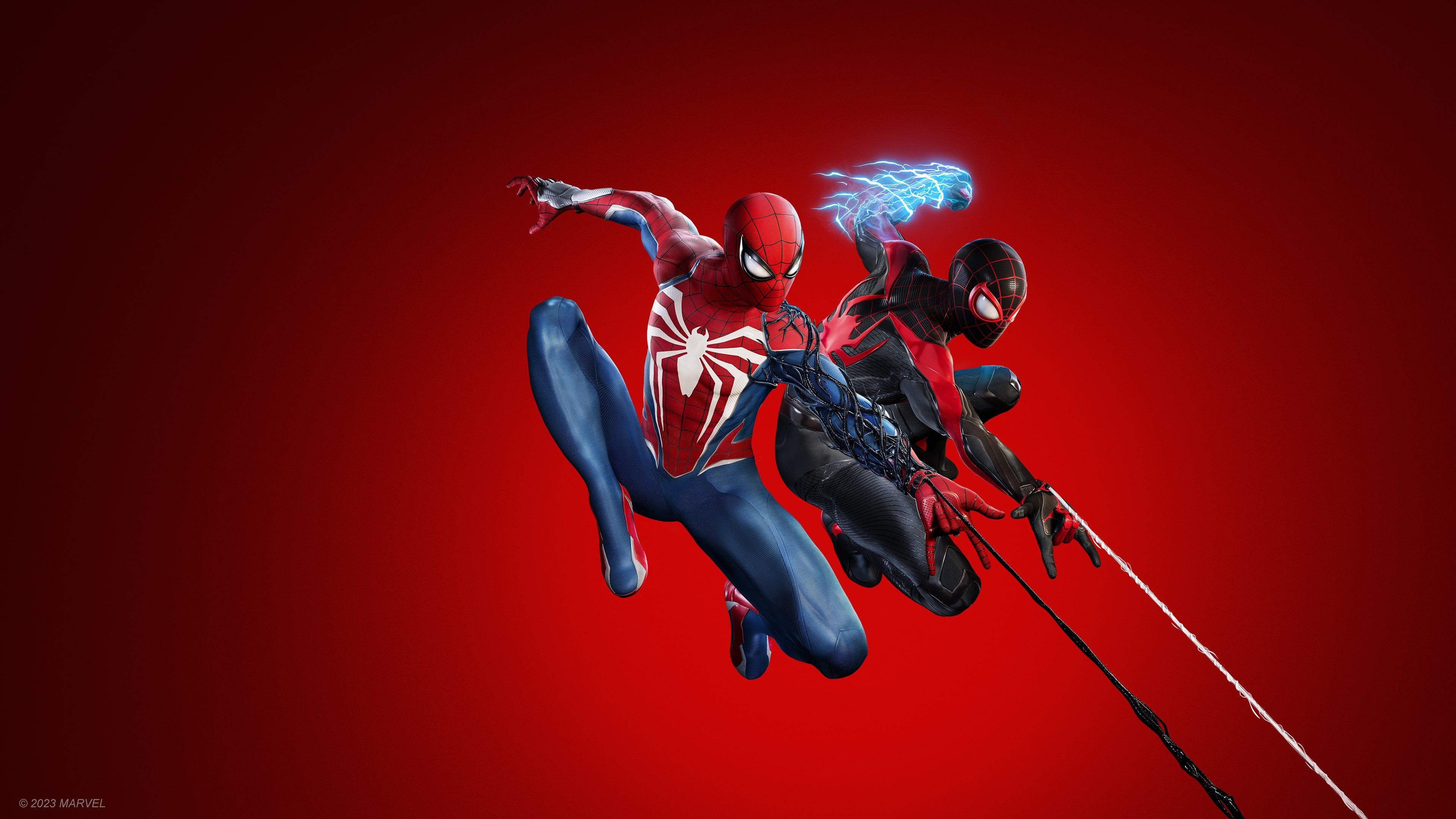 3840x2160 Marvel's Spider Man 2 Wallpaper 4K, Game Art, Cover Art