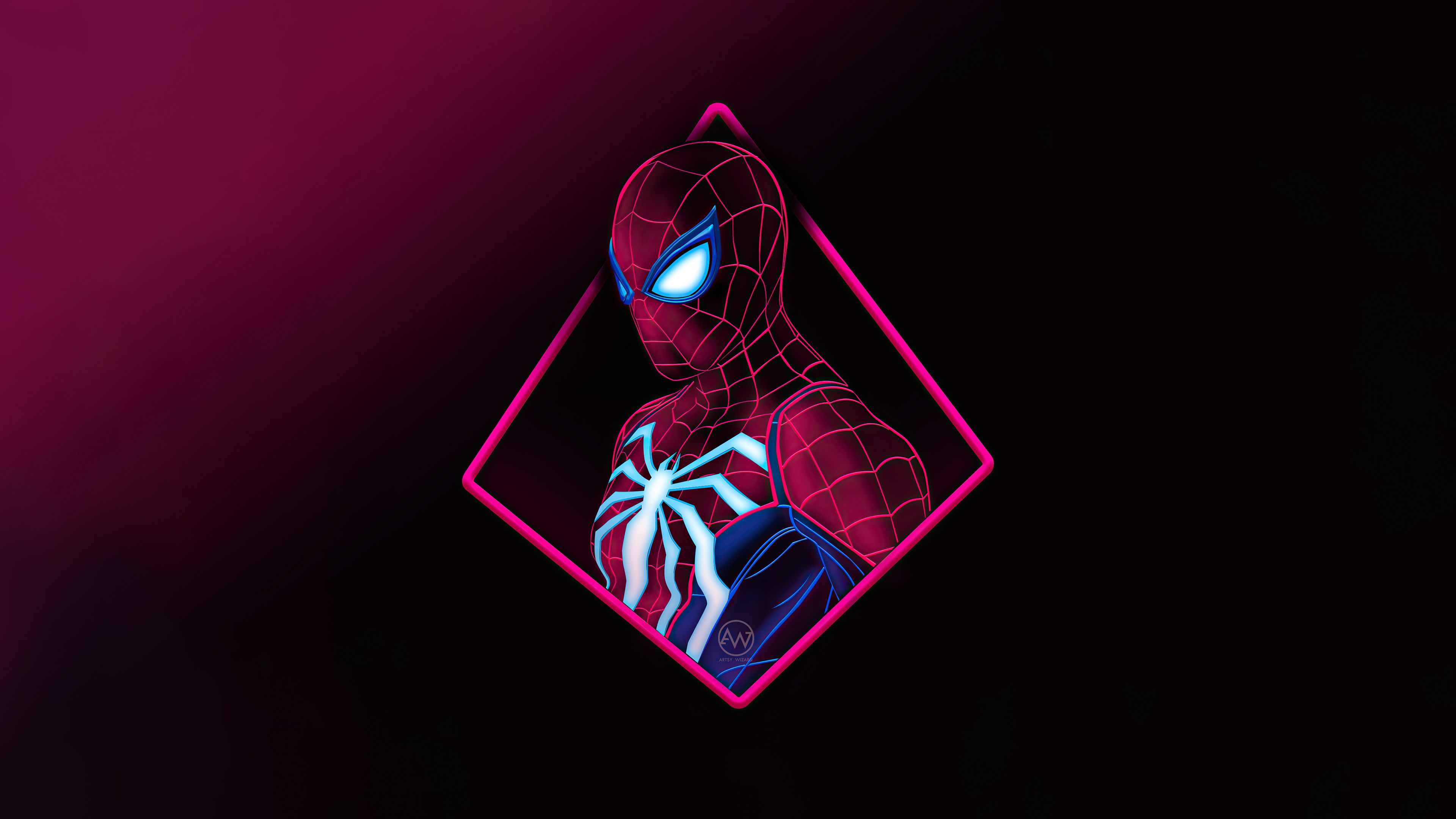 3840x2160 Spiderman Blur Minimal 4k Wallpaper, HD Superheroes Wallpaper, 4k Wallpaper, Image, Background, Photos and Picture