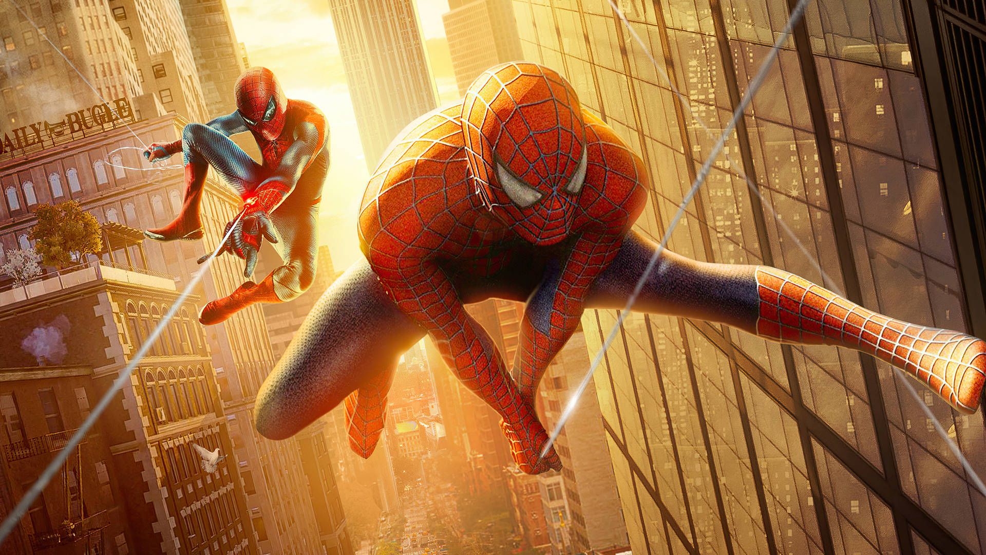 1920x1080 Tobey Maguire Spider Man Desktop Wallpaper