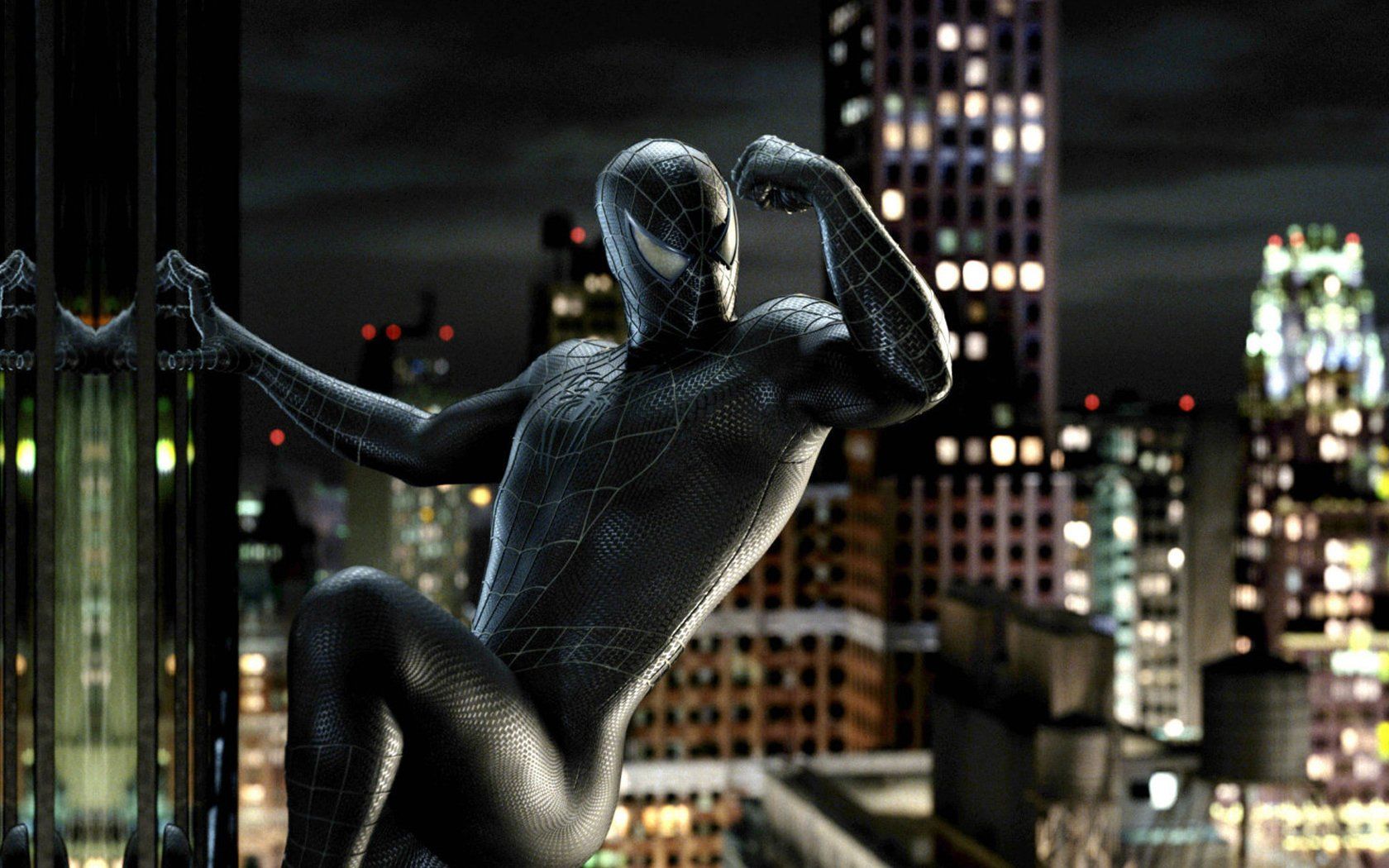 1680x1050 Spider Man 3 HD Wallpaper: Night Noirx1050
