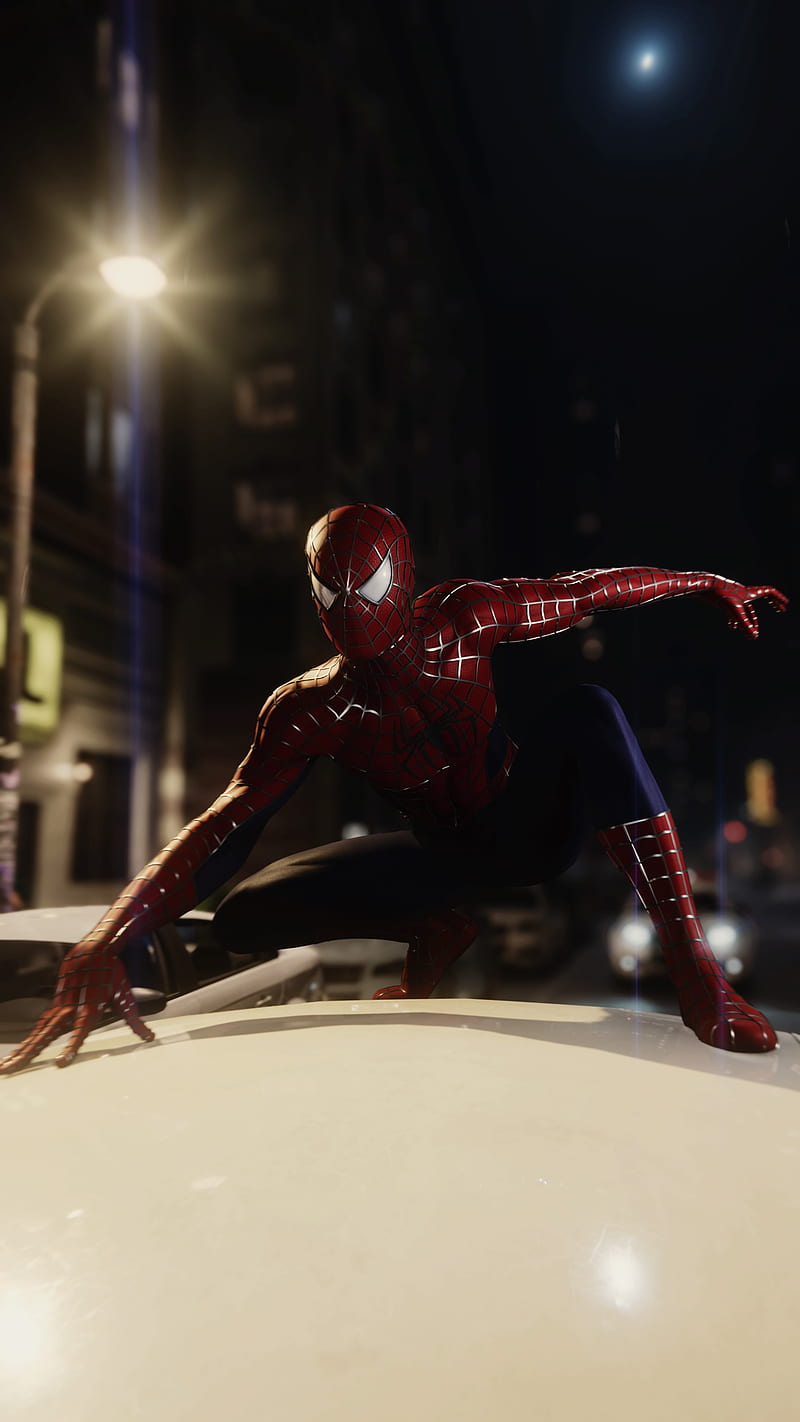 800x1422 Spider Man Tobey, games, marvel, ps ps sam rami, spider man, HD phone wallpaper