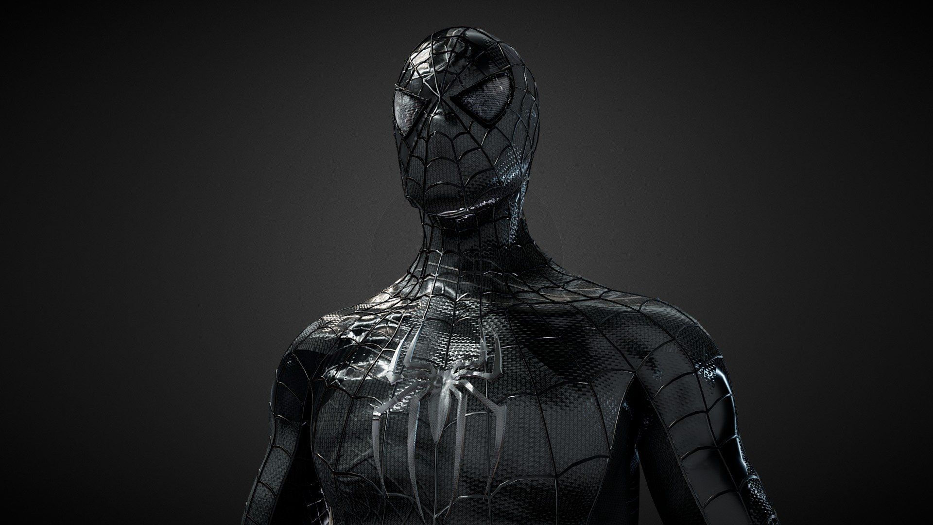 1920x1080 Symbiote Spiderman Maguire Free 3D model by Virtual Void Studio [b95e7b8]