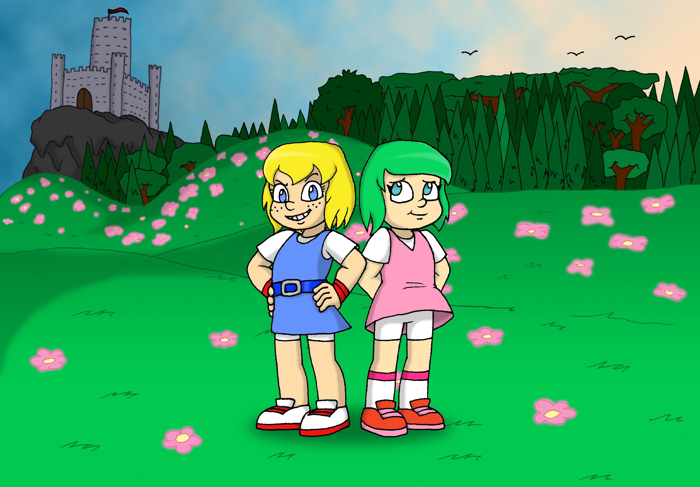 2334x1625 Giana Sisters Wallpaper Variant by TMNTSam on Newgrounds
